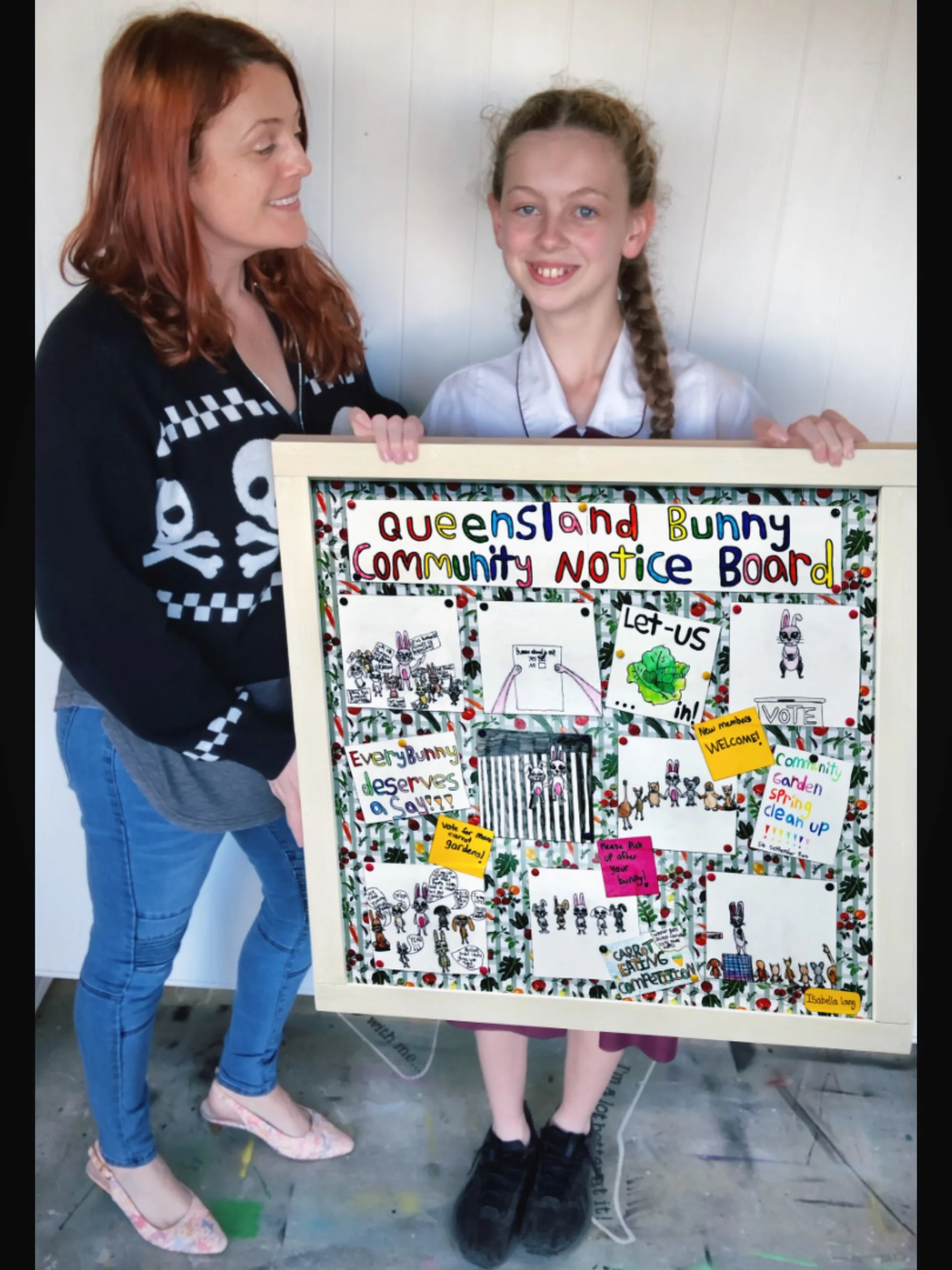 😍 I am sooooo bloody proud of my girl!!! ❤️🏆
Well, at least one of us is an award-winning artist! 😂🎨
My beautiful daughter Isabella was named the Intermediate Winner of the 2026 Parliamentary Education Cup Art Competition with her Queensland Bunn