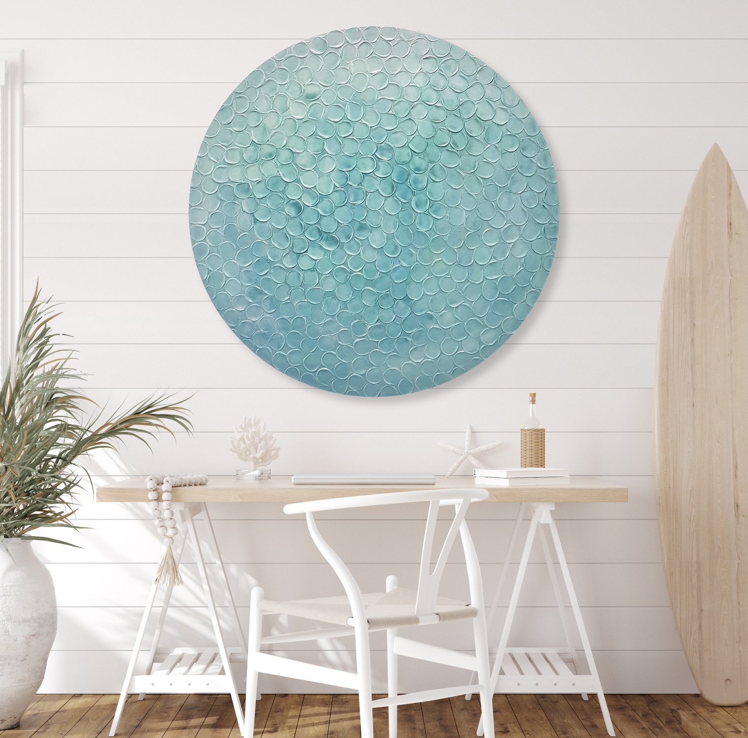 Eucalyptus Green 75cm round $790