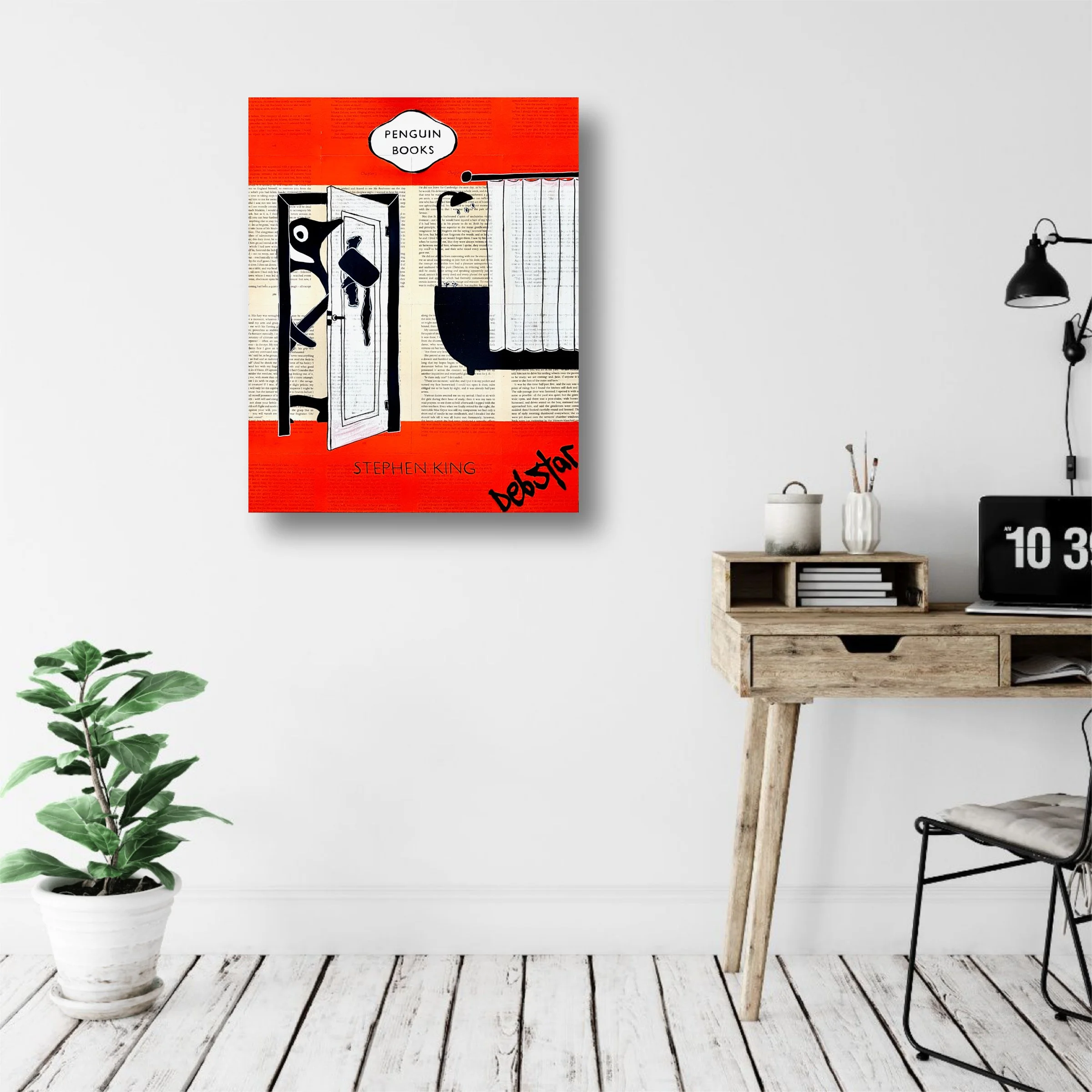 Penguin Books The Shining 40.5cm x 51cm $650