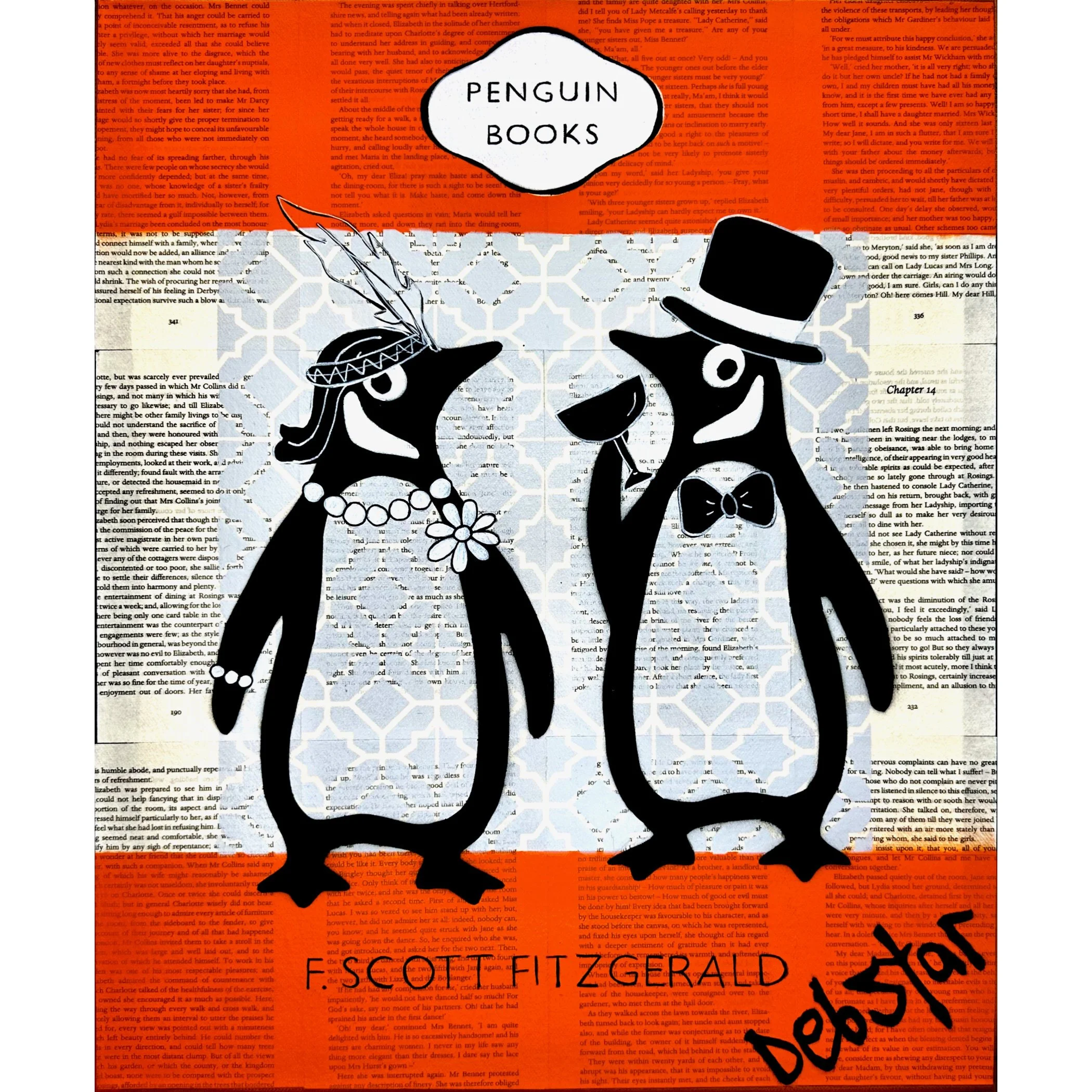 Penguin Books - The Great Gatsby 2 40.5cm x 51cm