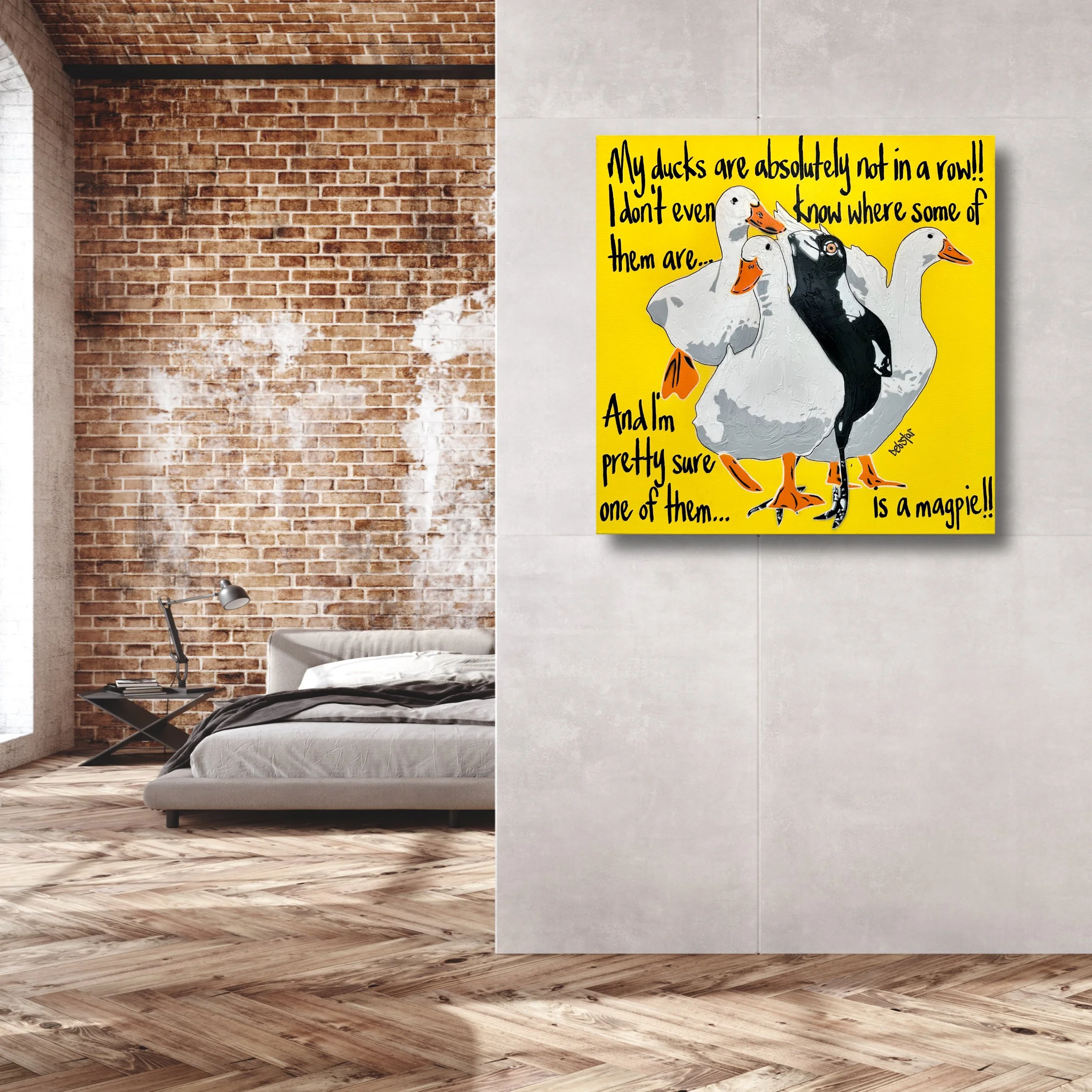 ducks-in-a-row-yellow-magpie-pop-art-debstar-deborah-lang-6.jpg
