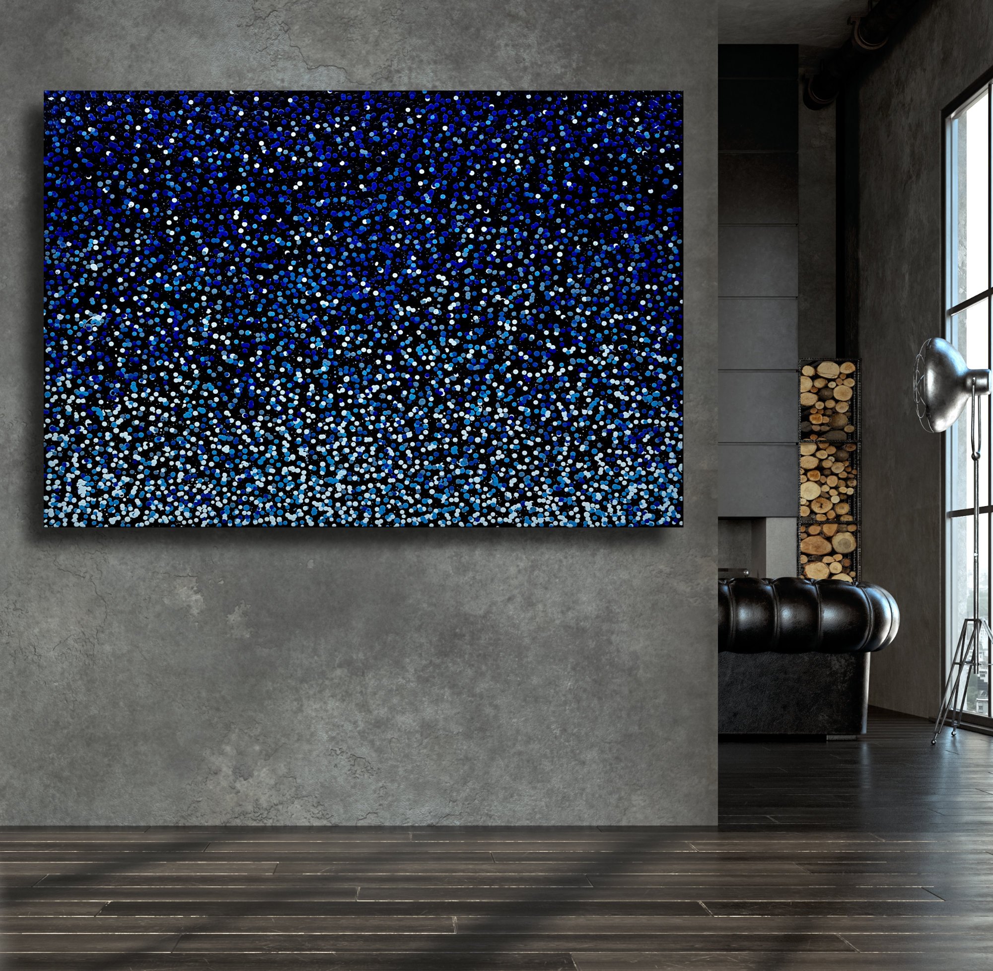 blue-crush-blue-dots- abstract-deborah-lang-art-urban-canvas-1.jpg