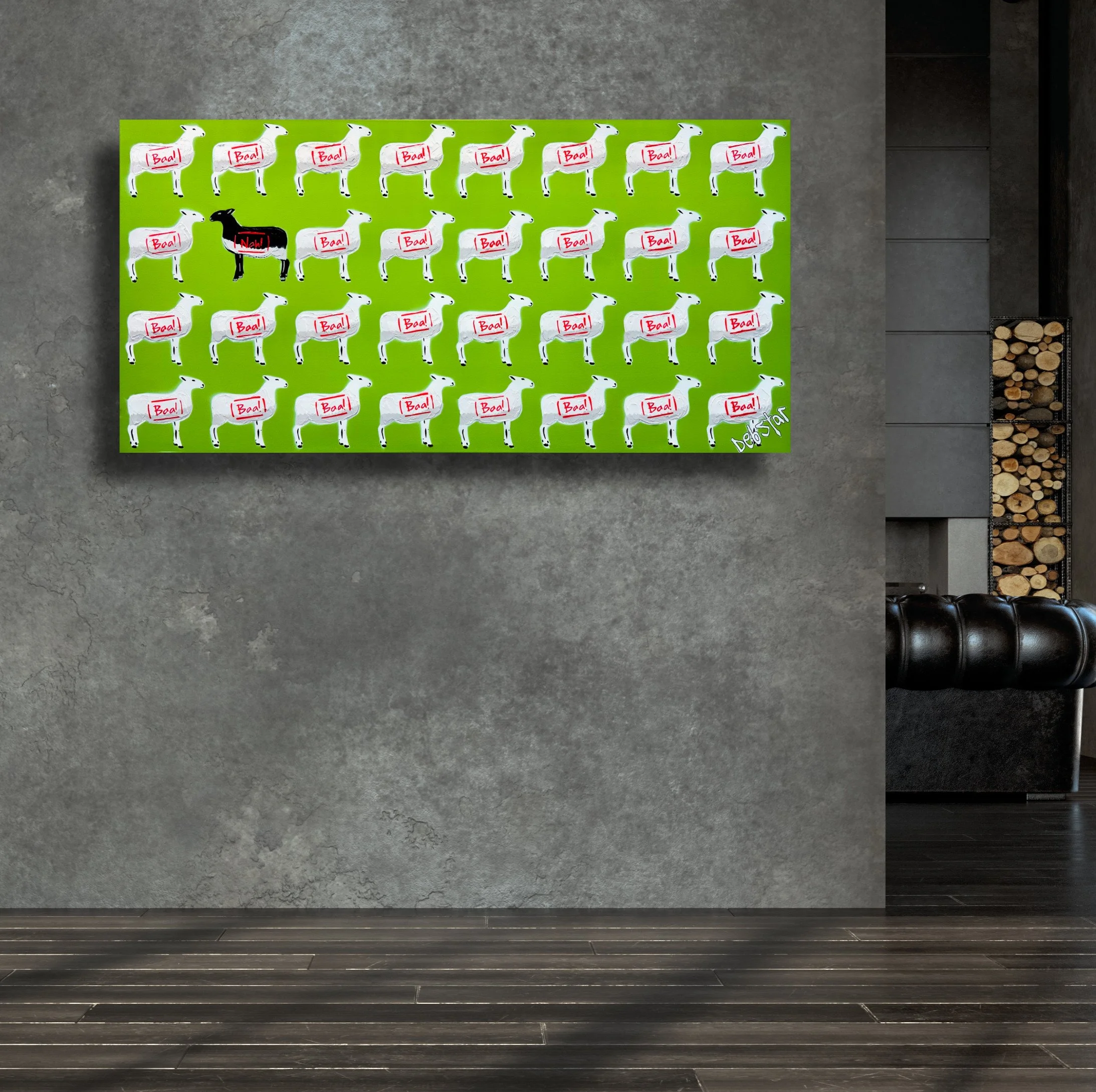 the-black-sheep-green-urban-pop-art-deborah-lang-debstar-art-canvas-5.jpg