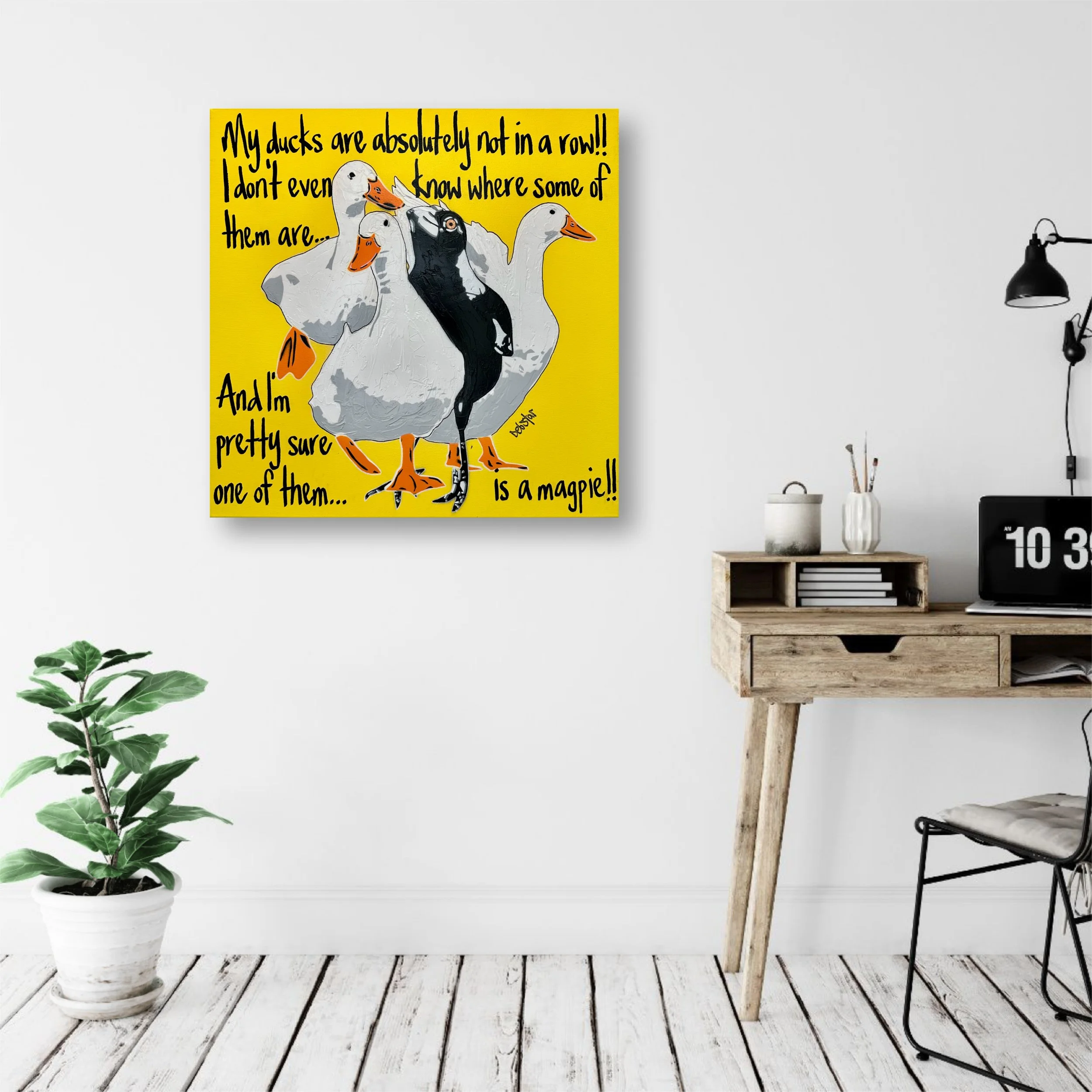ducks-in-a-row-yellow-magpie-pop-art-debstar-deborah-lang-2.jpg
