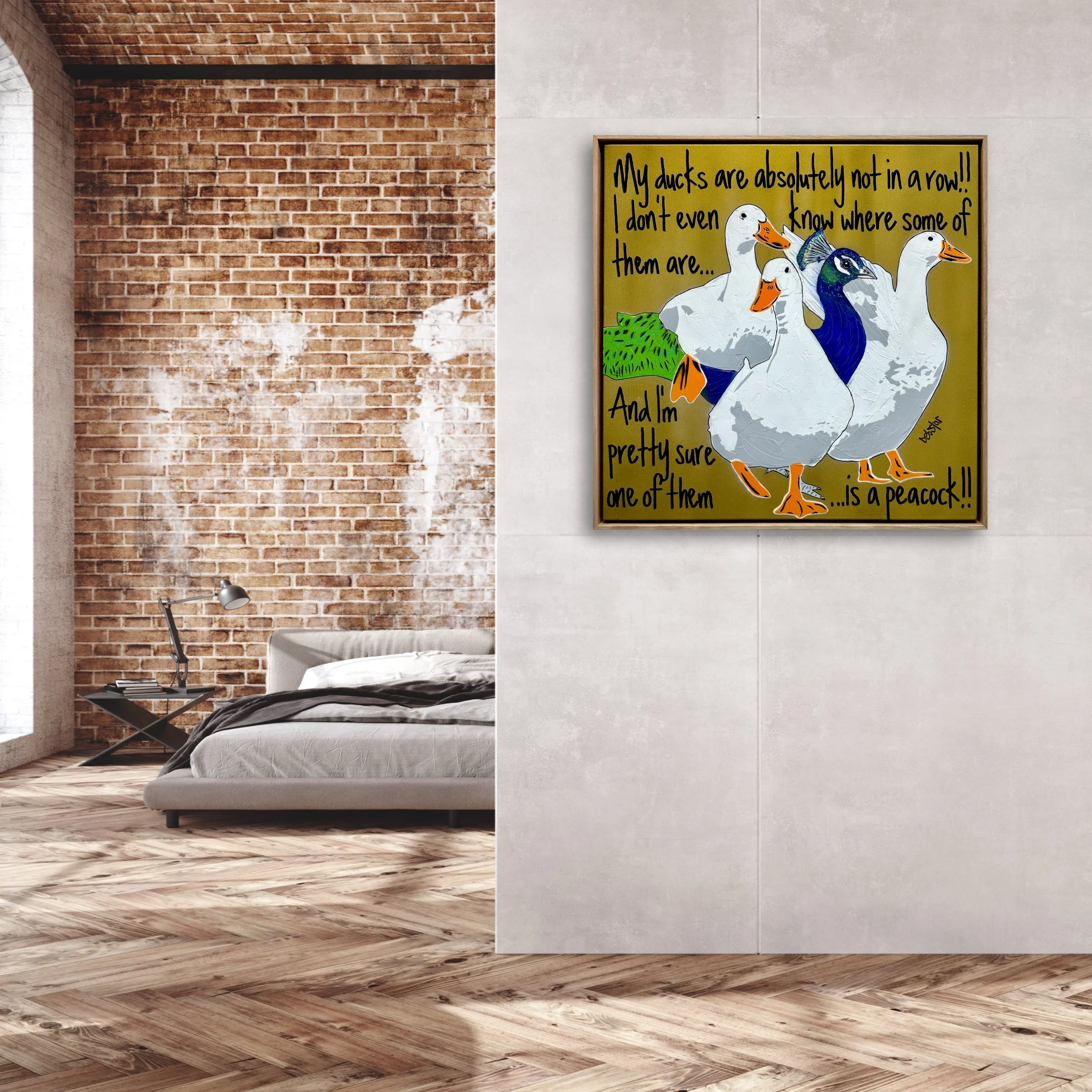 ducks-in-a-row-gold-peacock-pop-art-deborah-lang-debstar-art-urban-canvas-5.jpg