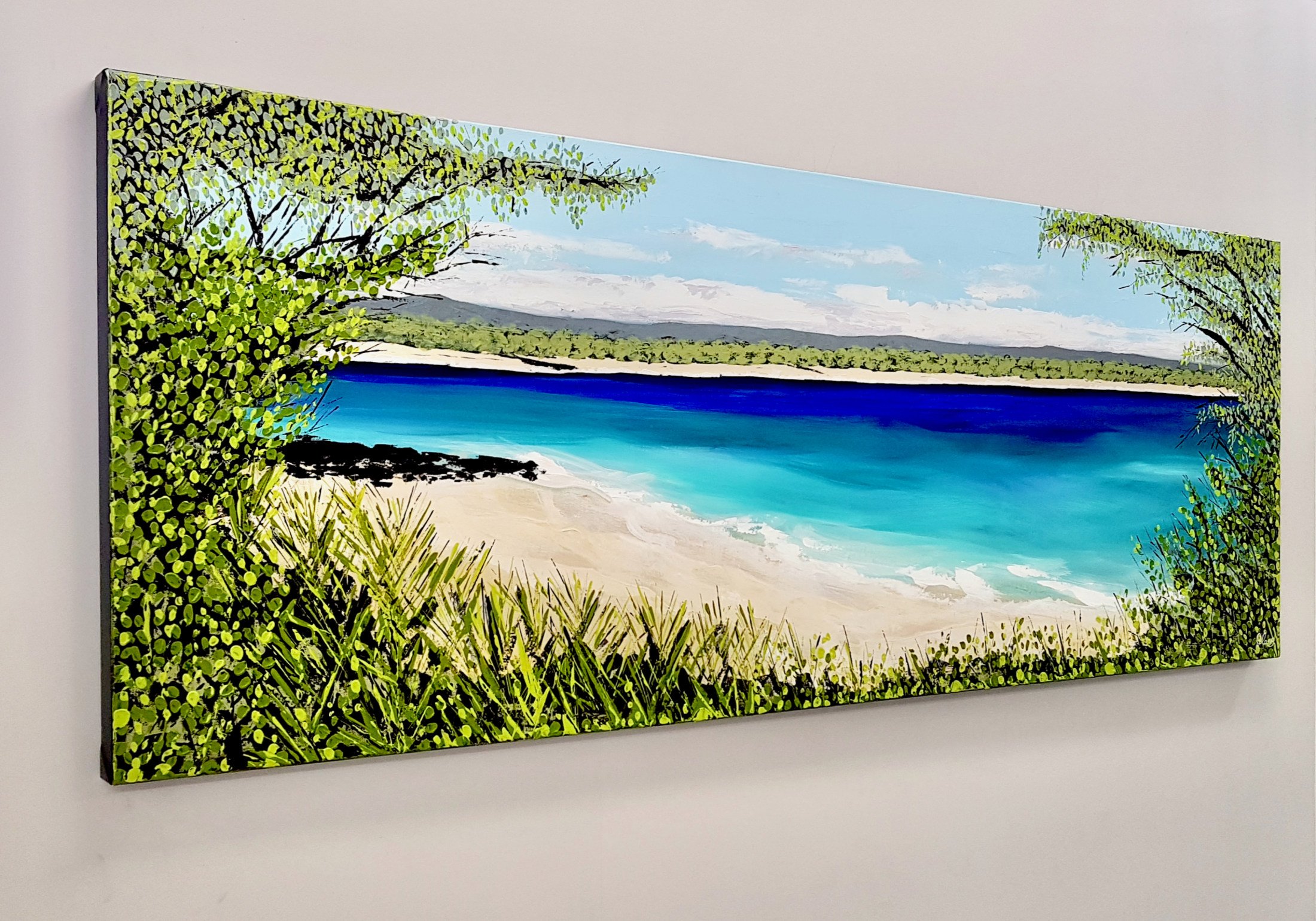 through-the-trees-little-cove-beach-noosa-songbird-designz-deborah-lang-beach-bay-beachscene-canvas-wall-art-contemporary-coastal-style-3.jpg