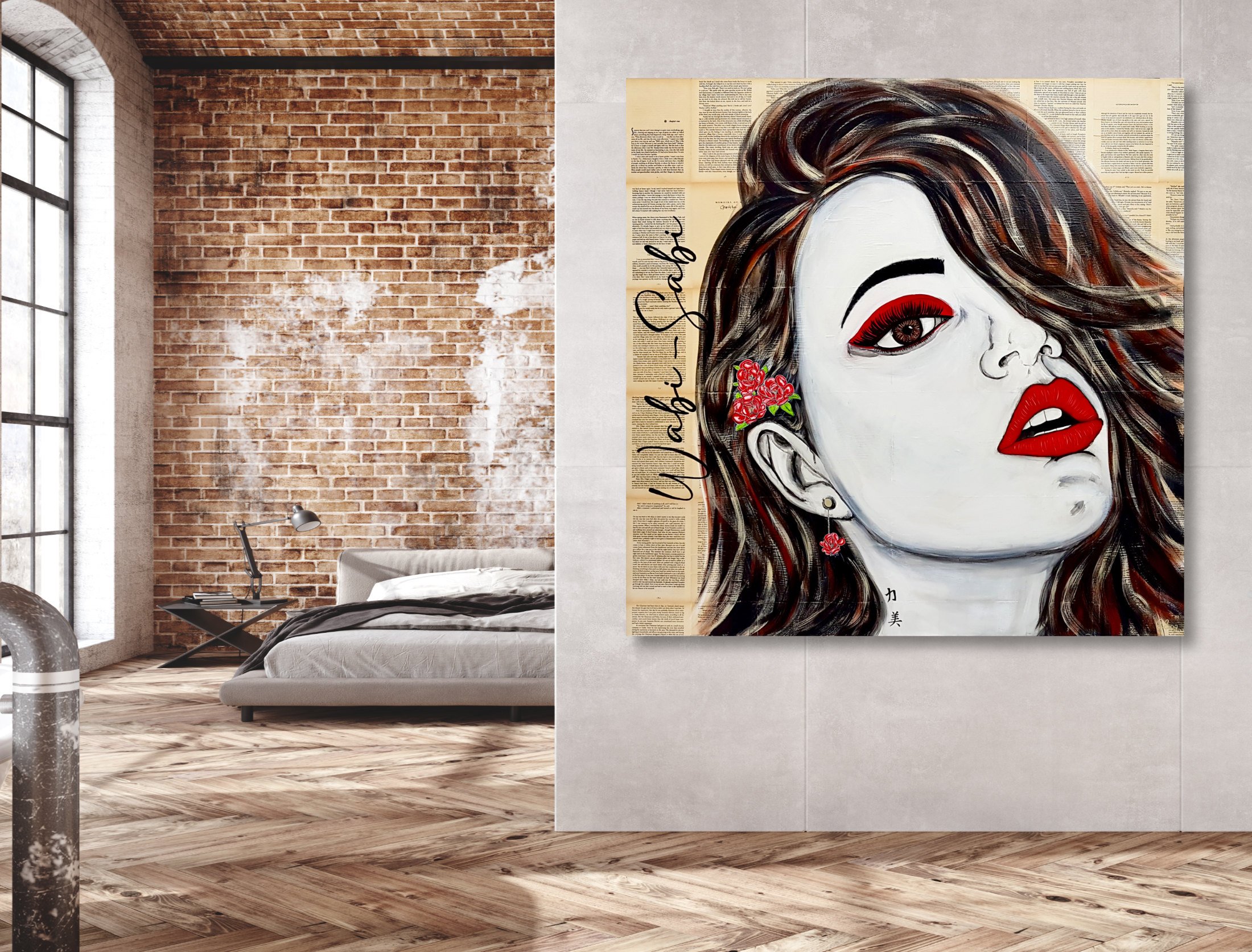 Wabi-Sabi 107cm x 107cm