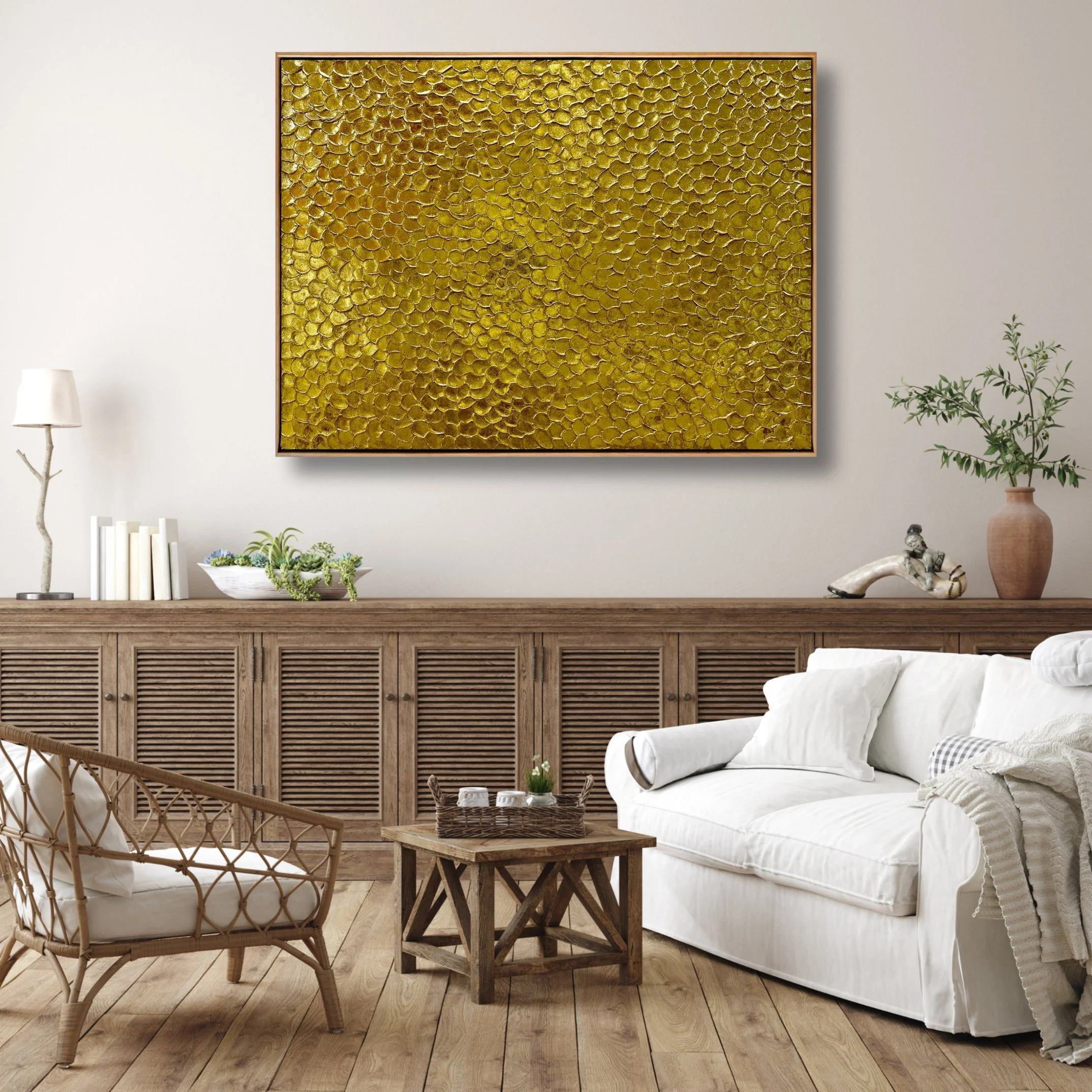 Touch of Midas by Lumiere 104.5cm x 79cm $2450