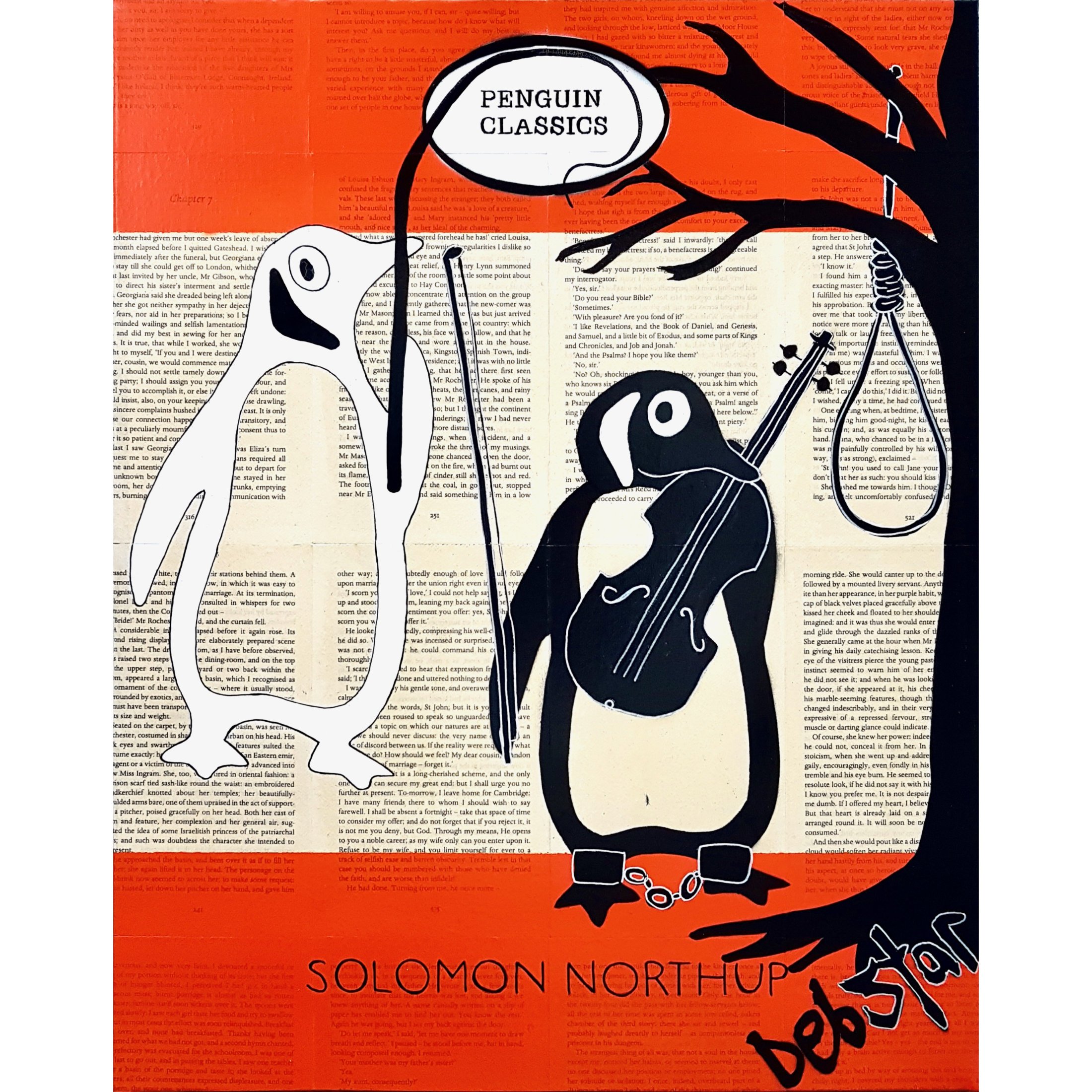 Penguin Book Classics - Twelve Years a Slave 40.5cm x 51cm