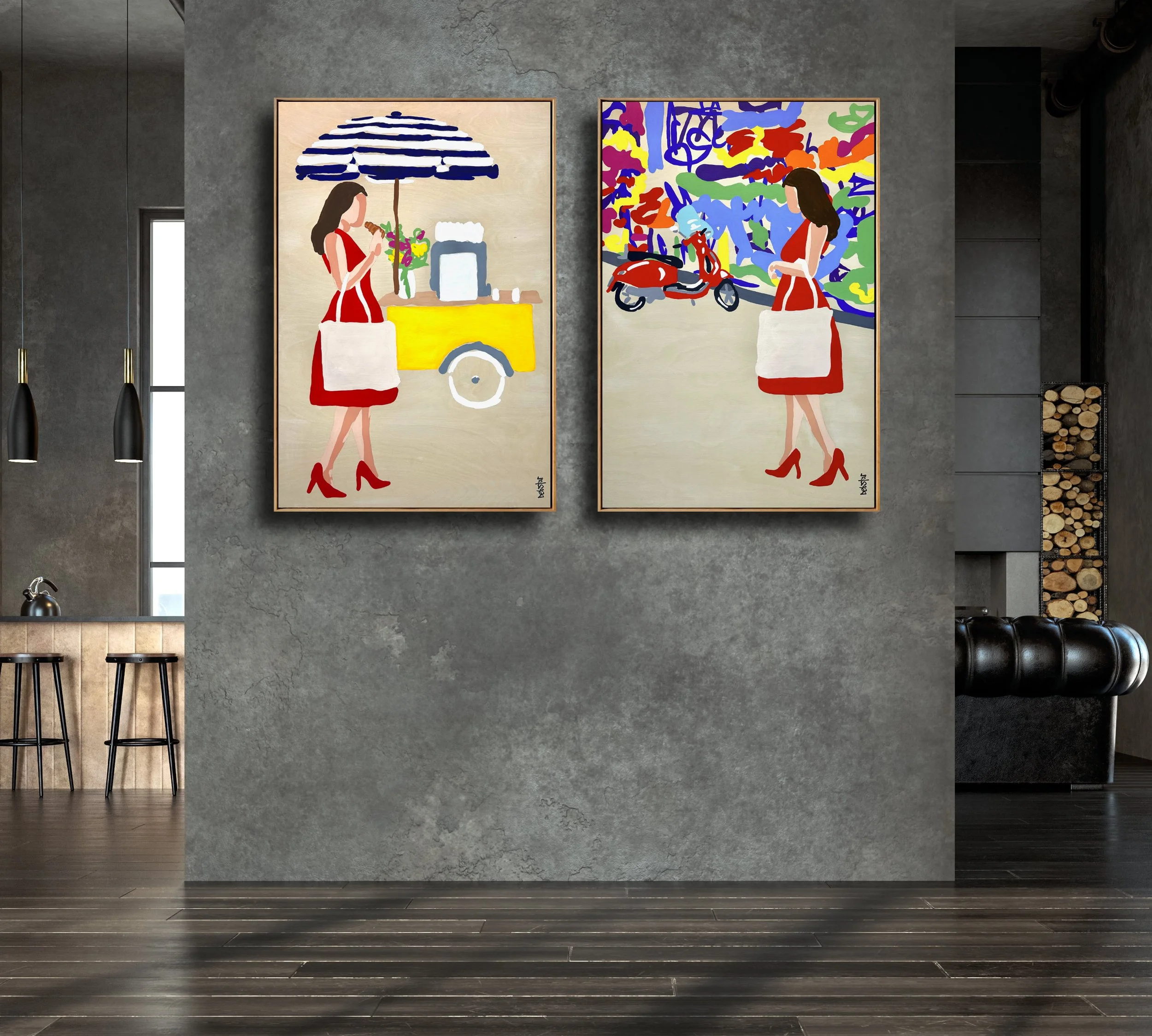 summer-snapshots-market-Deborah-Lang- Debstar-lady-in-red-5.jpg