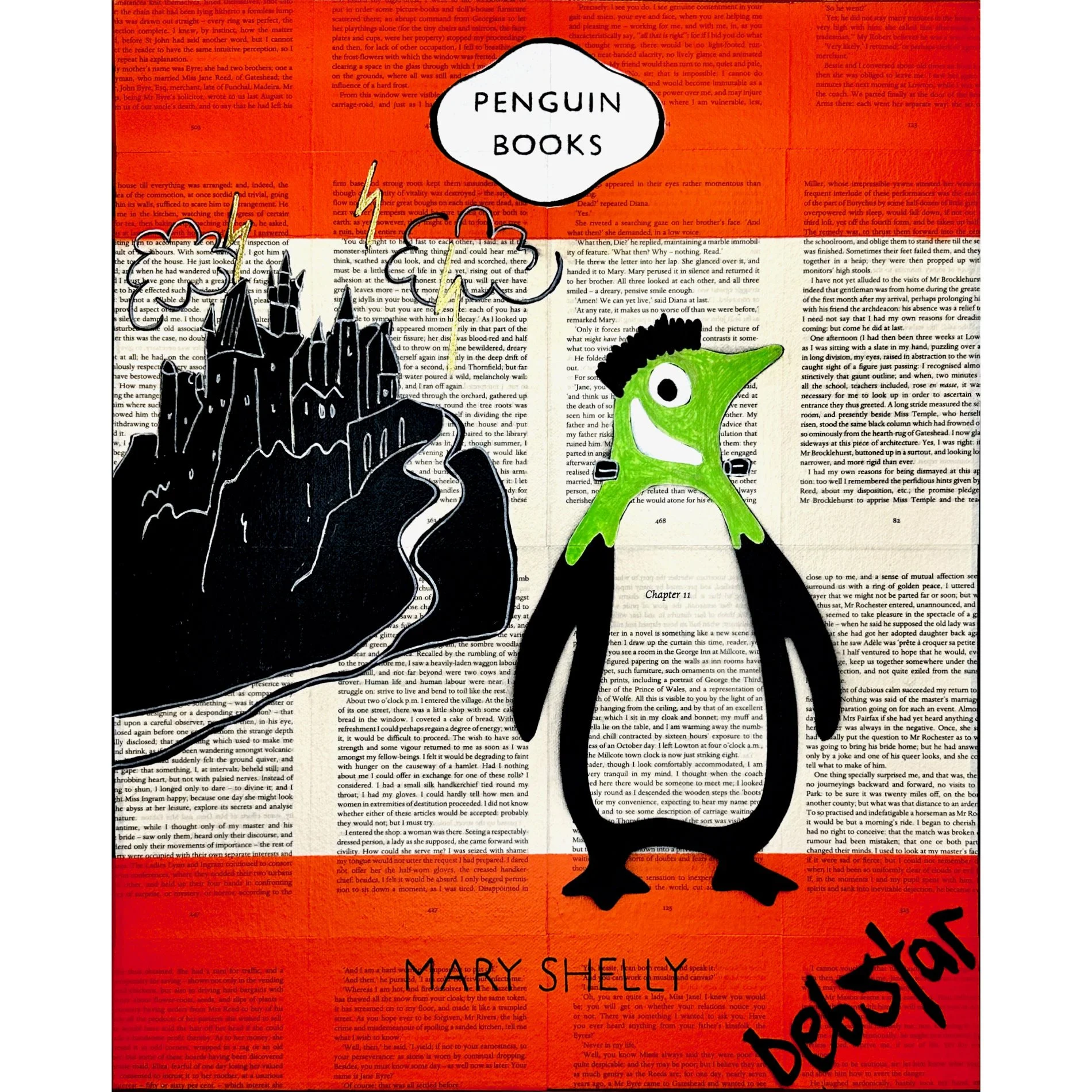 Penguin Books - Frankenstein 40.5cm x 51cm
