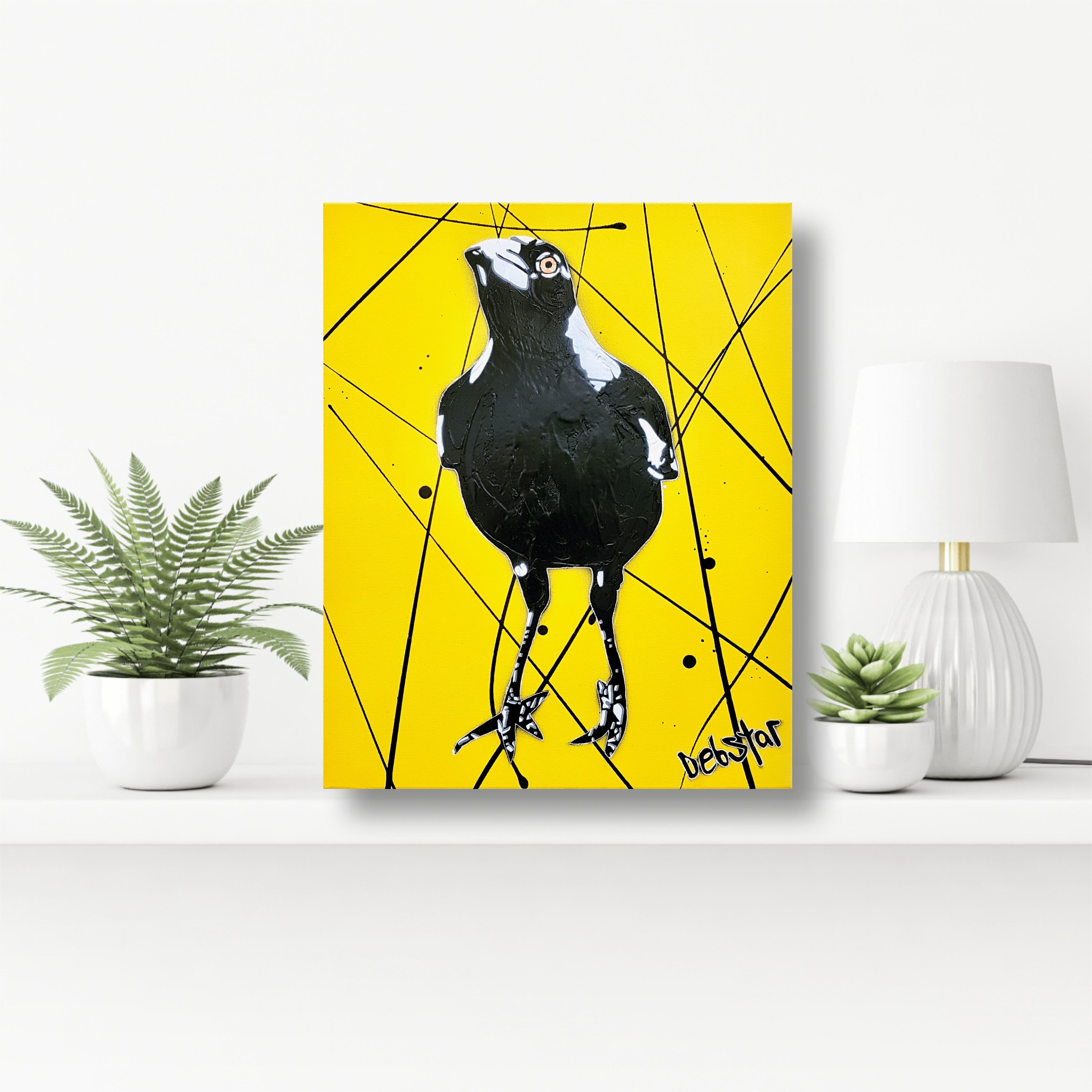 magpie-yellow-pop-art-deborah-lang-art-urban-canvas-4.jpg