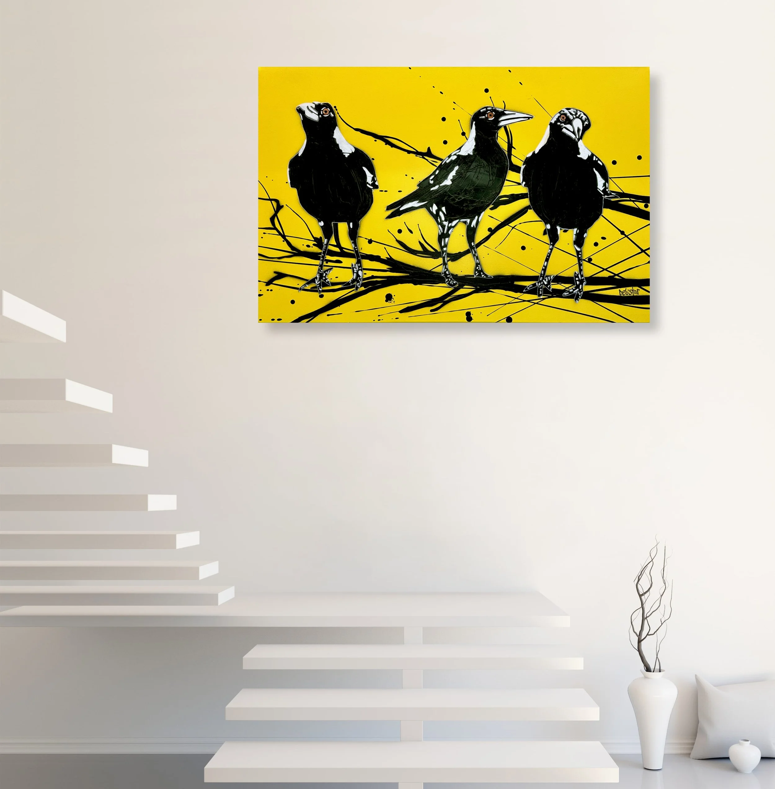 yellow-magpie-street-birds-pop-popart-debstar-deborah-lang-art-urban-canvas-7.jpg