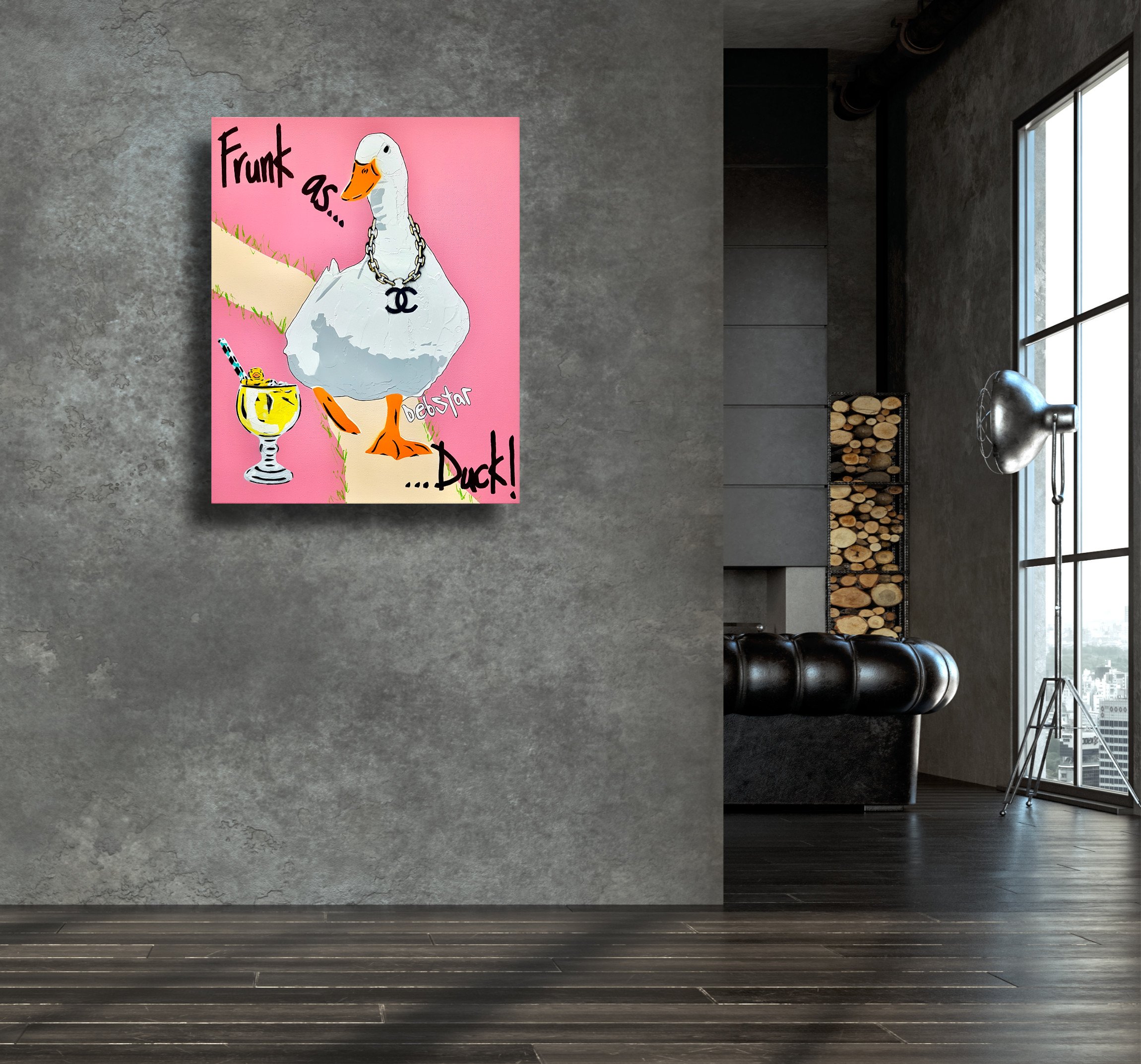 frunk-as-duck-pop-art-deborah-lang-art-urban-canvas-5.jpg
