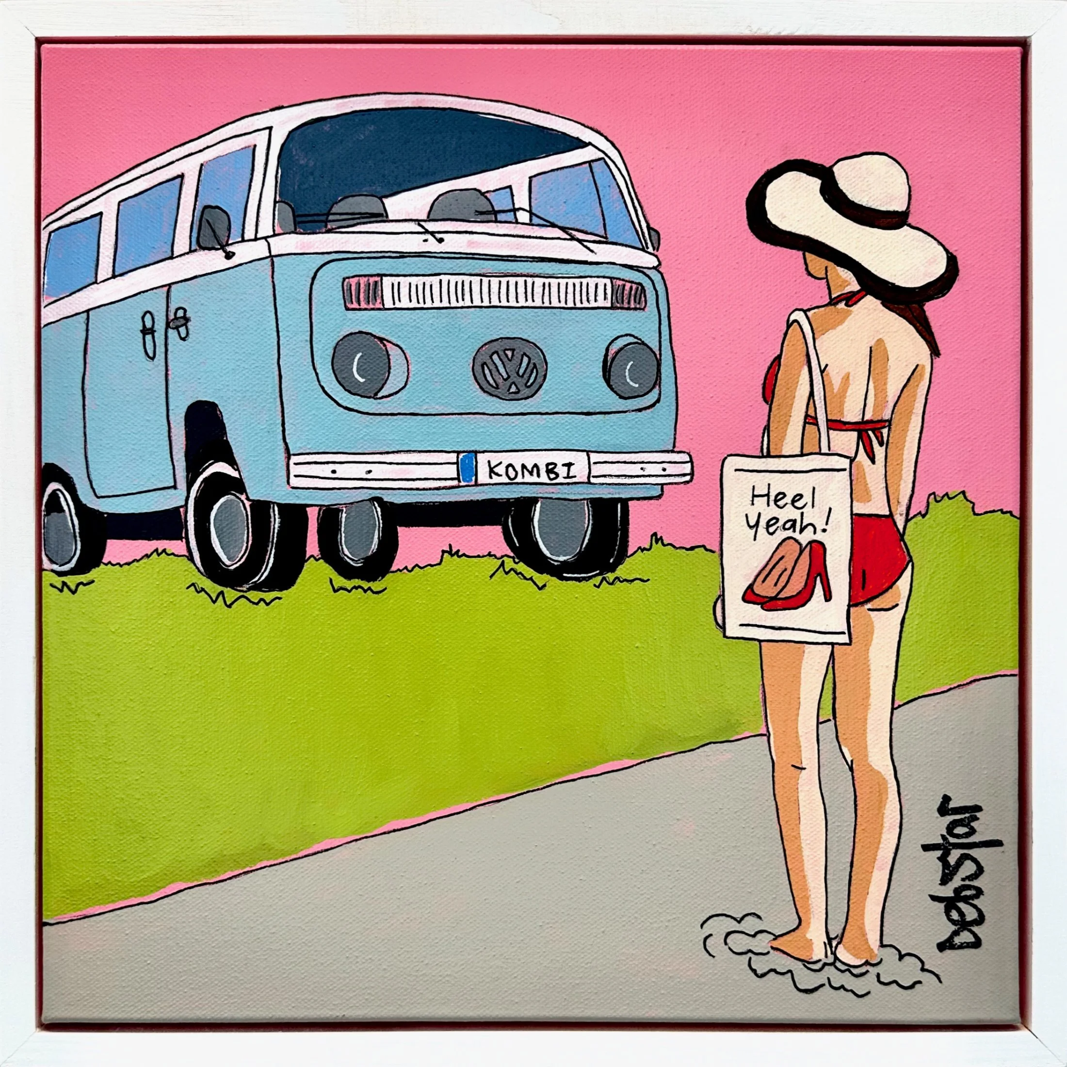 Summer Days Kombi 33cm x 33cm $550
