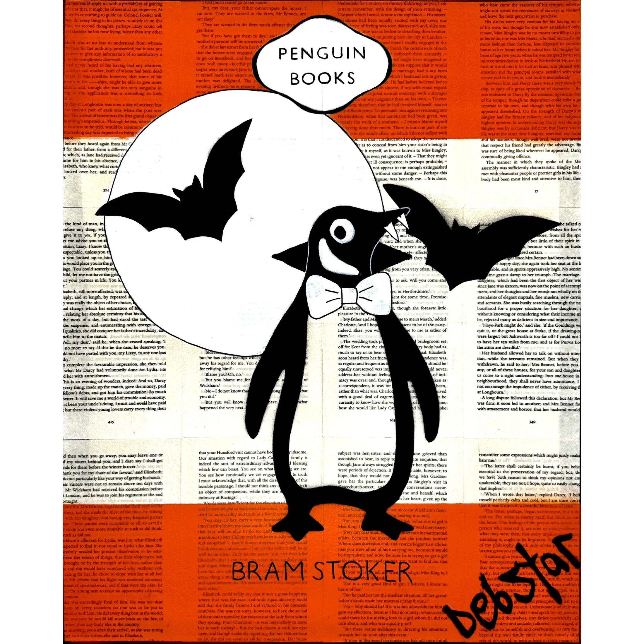 Penguin Books - Dracula 2 40.5cm x 51cm