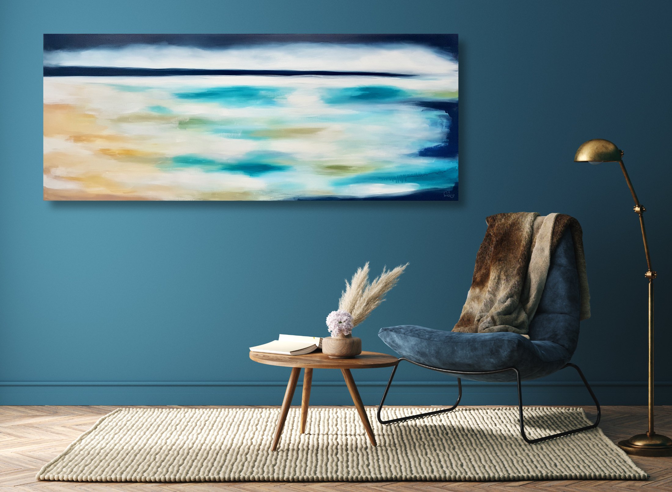 Green Day 152cm x 61cm $890