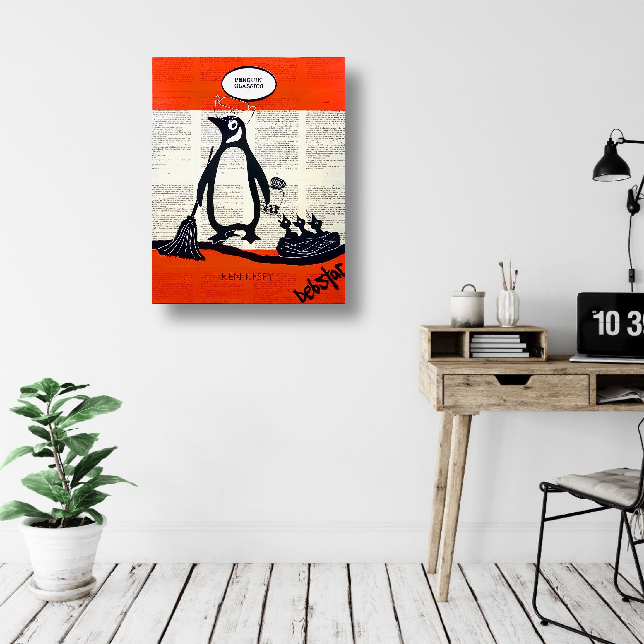 Penguin Books - One Flew Over The Cuckoos Nest 40.5cm x 51cm $500