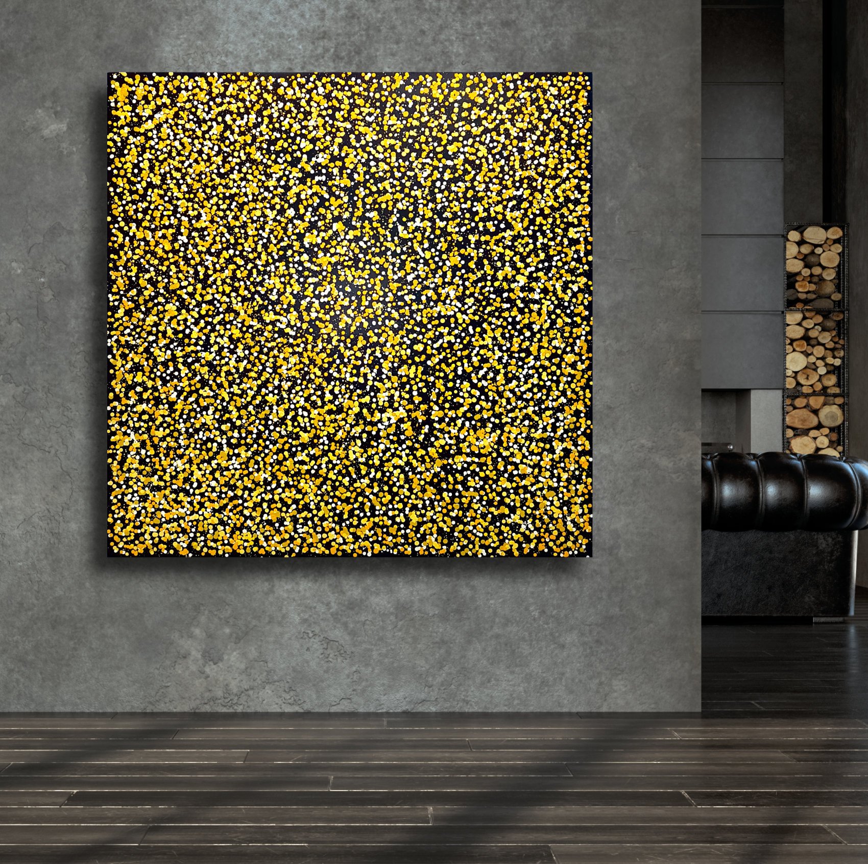 Pollen 122cm x 122cm $1250