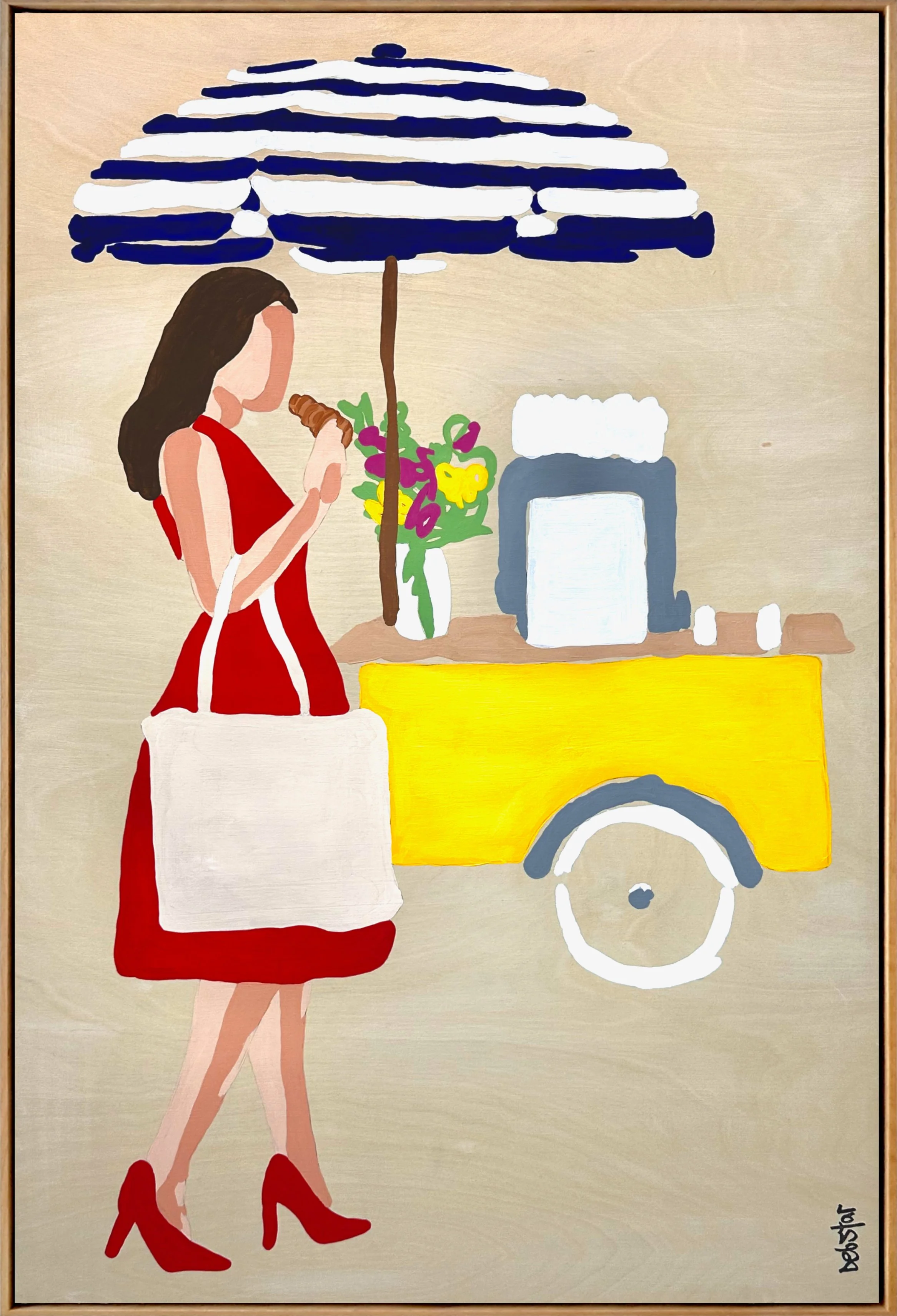 summer-snapshots-market-Deborah-Lang- Debstar-lady-in-red-1.jpg