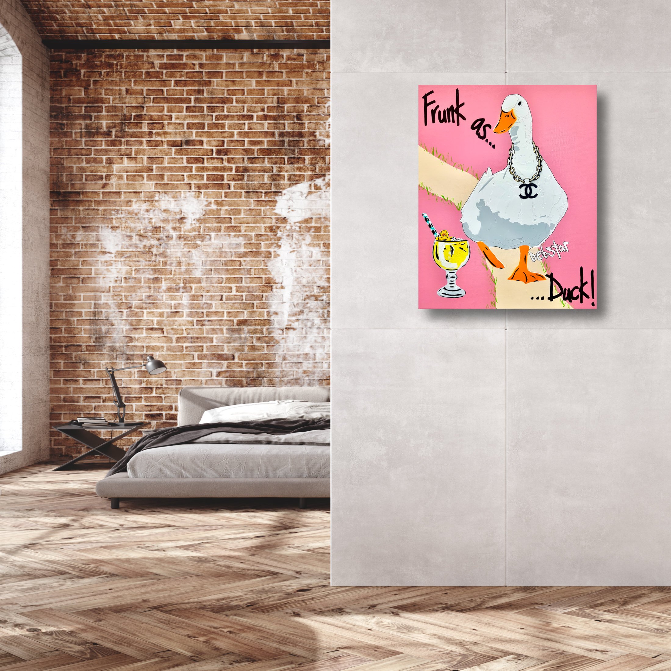 frunk-as-duck-pop-art-deborah-lang-art-urban-canvas-6.jpg