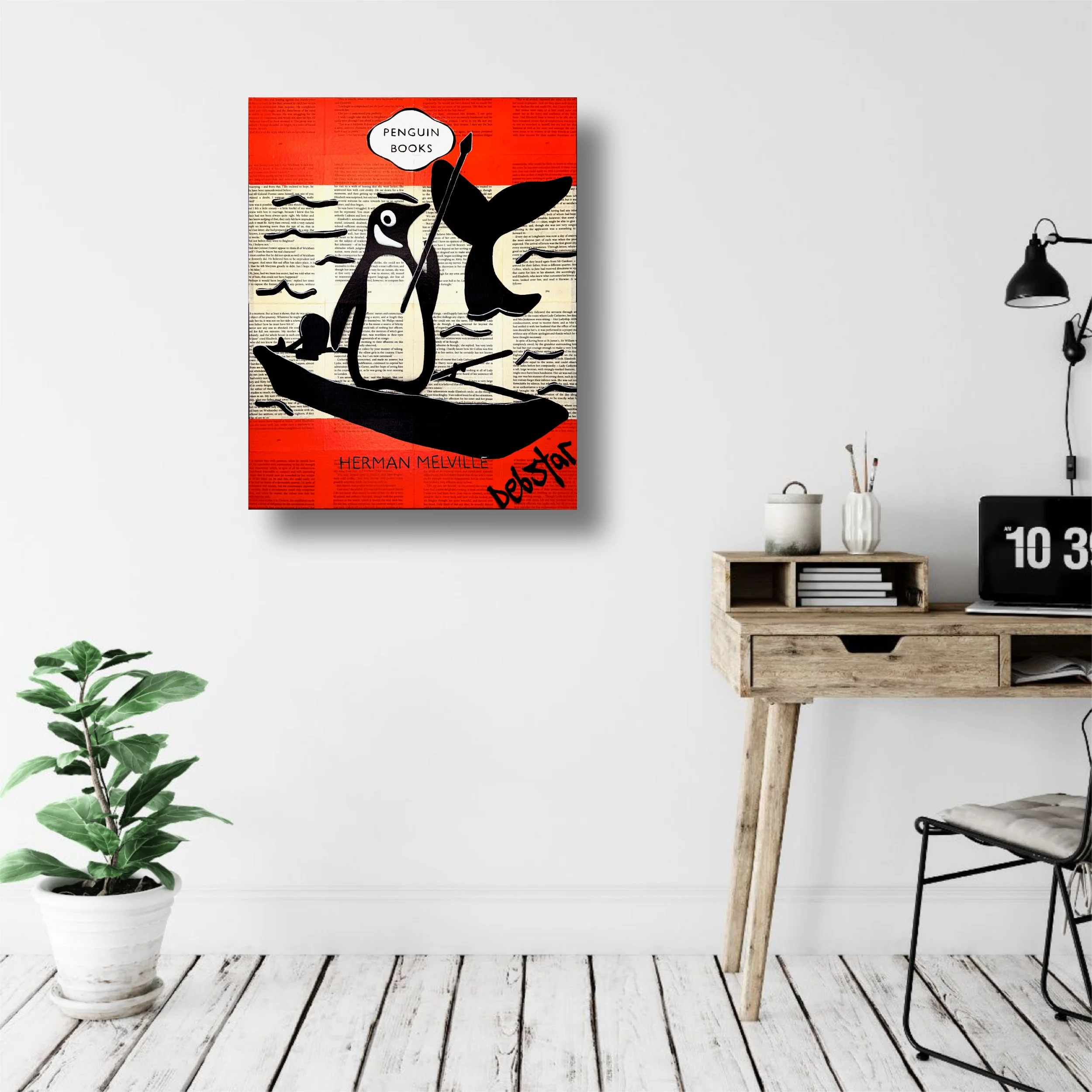 Penguin Books Moby Dick 2 40.5cm x 51cm $500