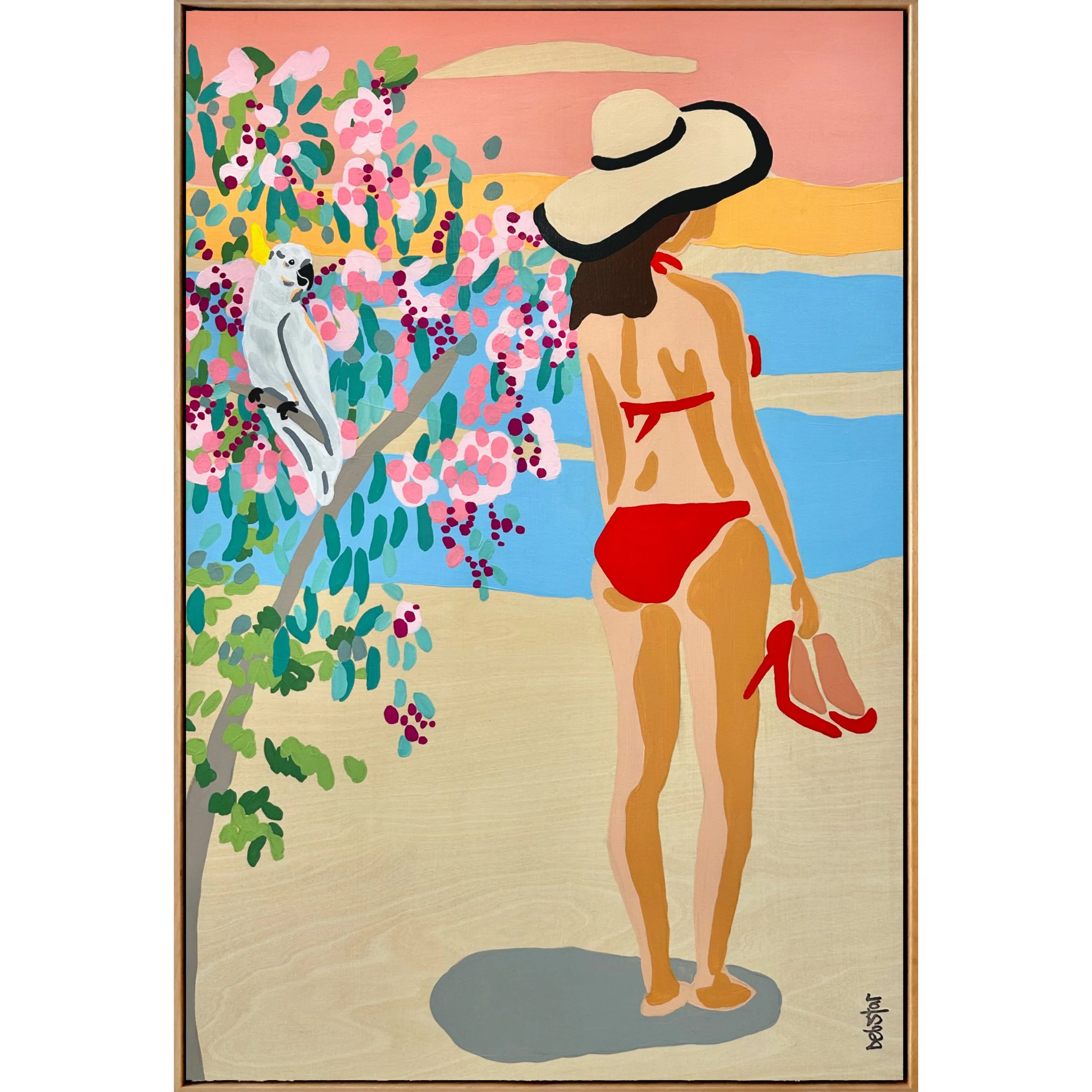 Summer Sun - Flowering Gum 64cm x 94.5cm