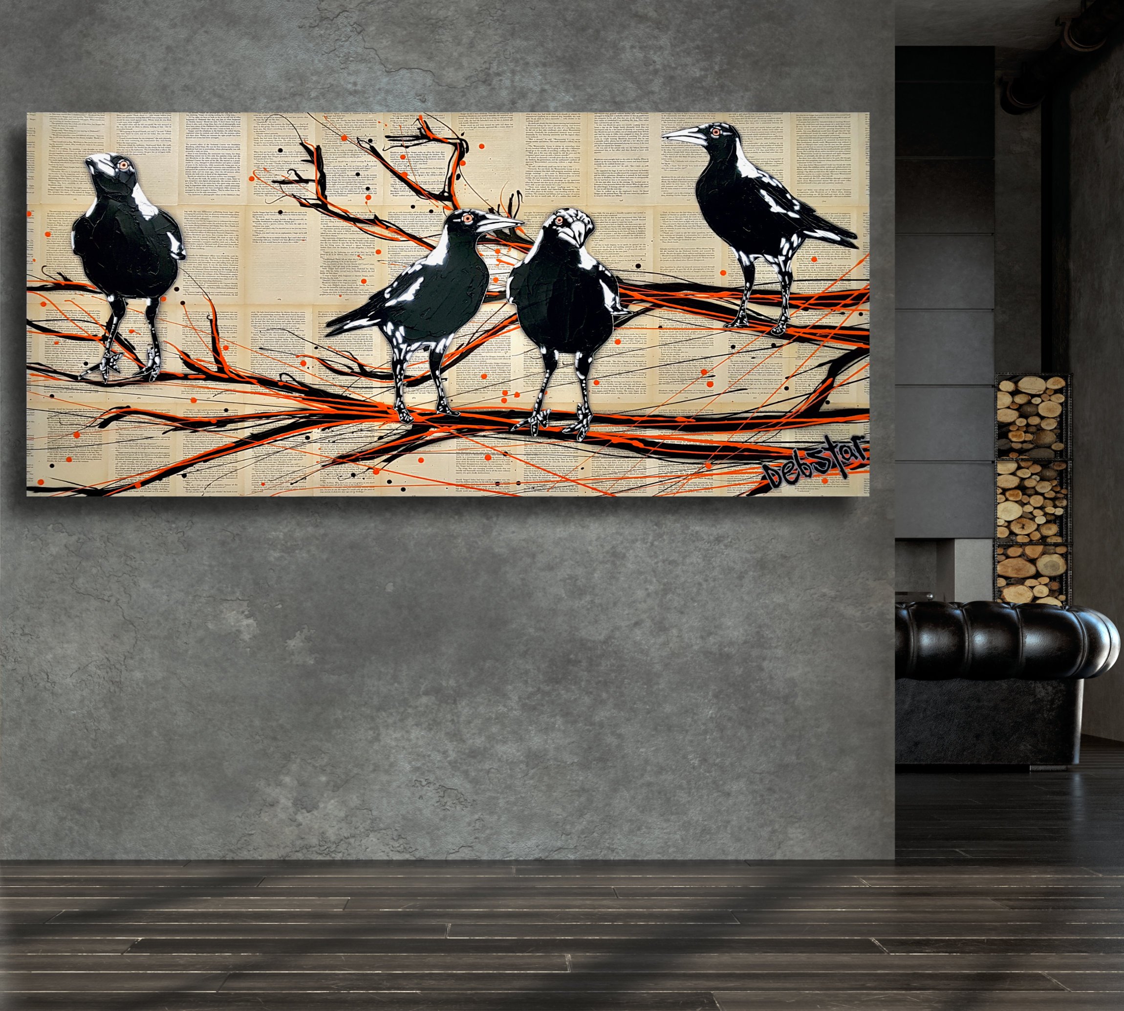 magpie-mischievousness!-book-pages-pop-popart-deborah-lang-art-urban-canvas-8.jpg