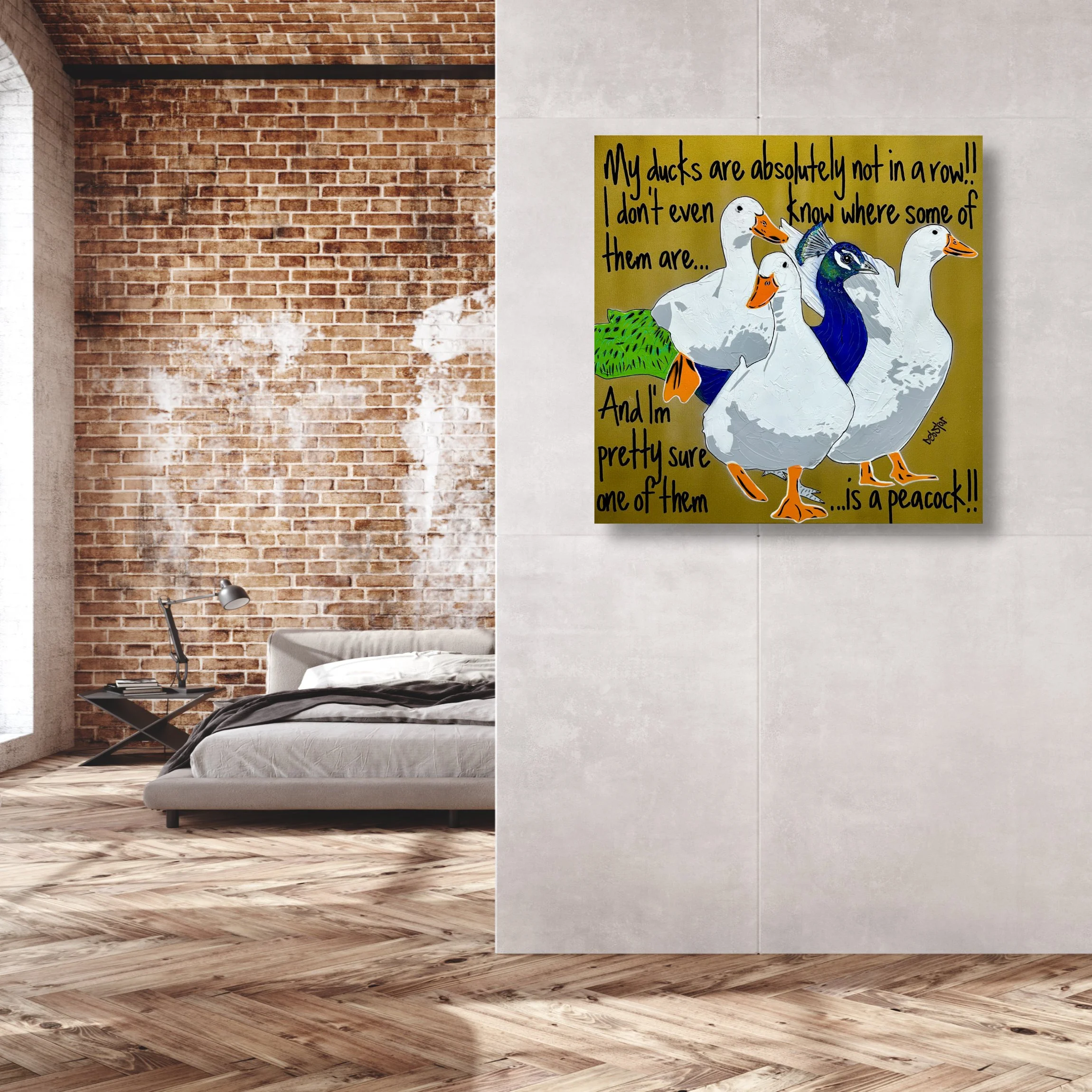 ducks-in-a-row-gold-peacock-pop-art-debstar-deborah-lang-4.jpg