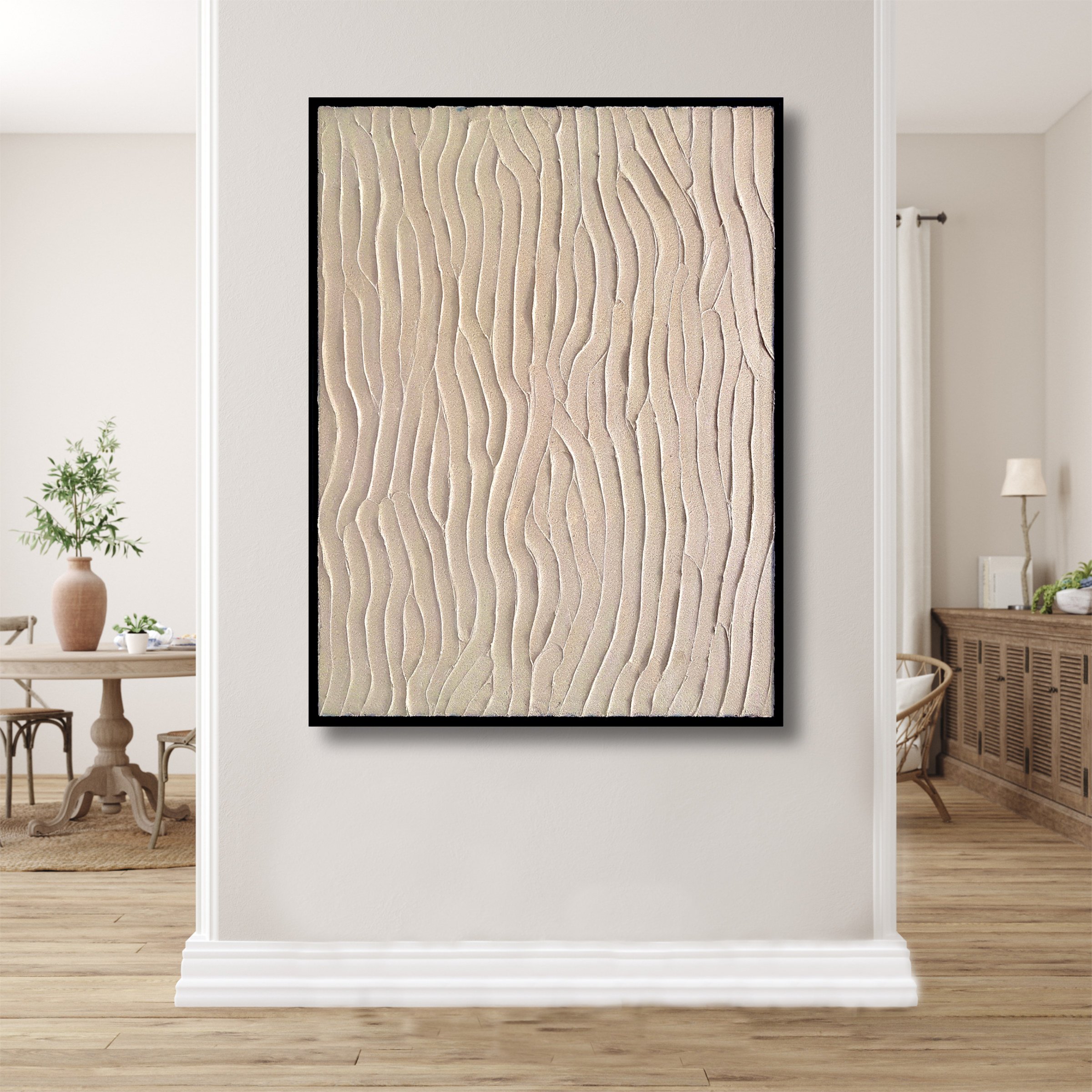 Sand Ripples 2 Framed 125cm x 94.5cm