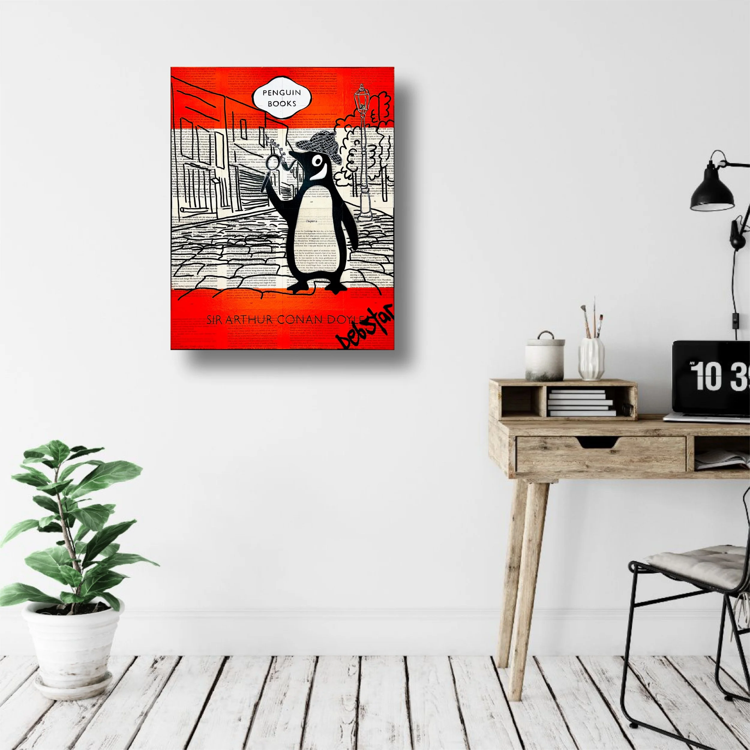 Penguin Books Sherlock Holmes 40.5cm x 51cm $650
