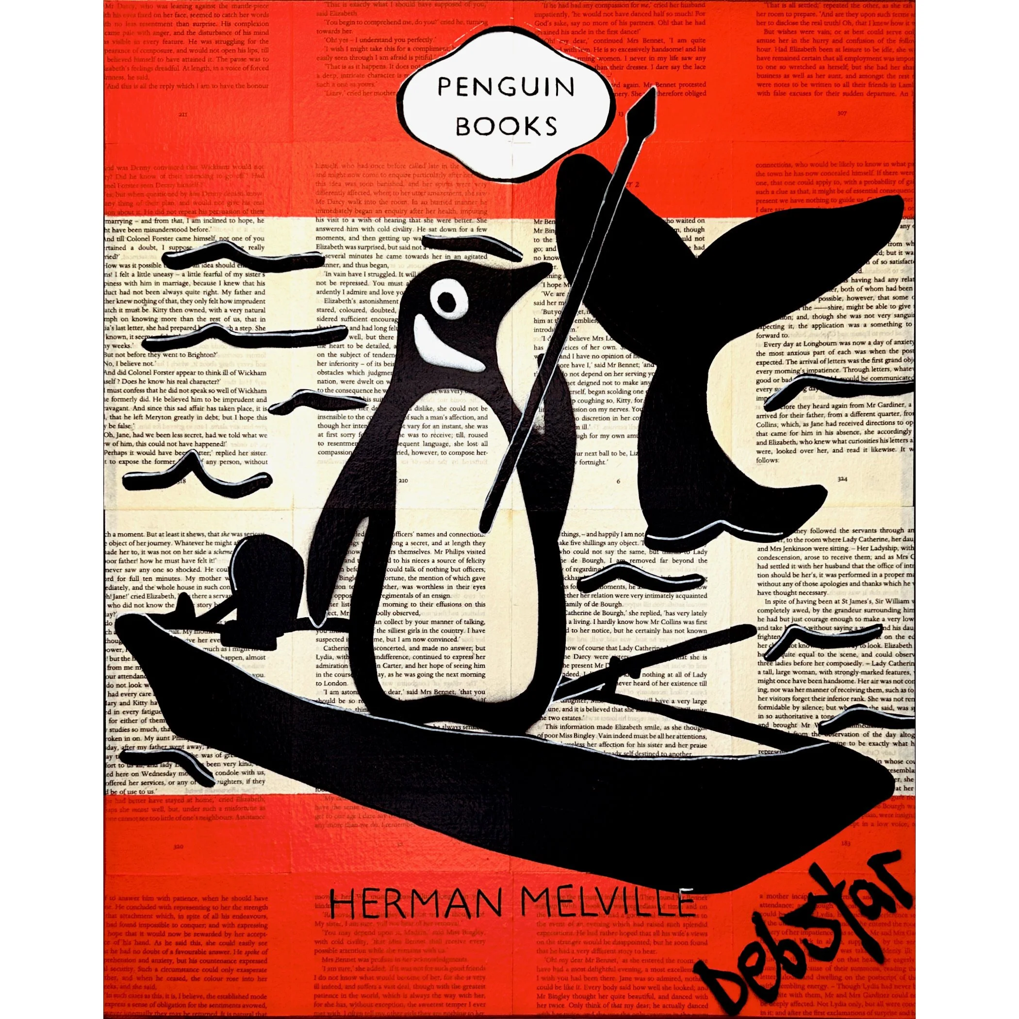 Penguin Books - Moby Dick 2 40.5cm x 51cm
