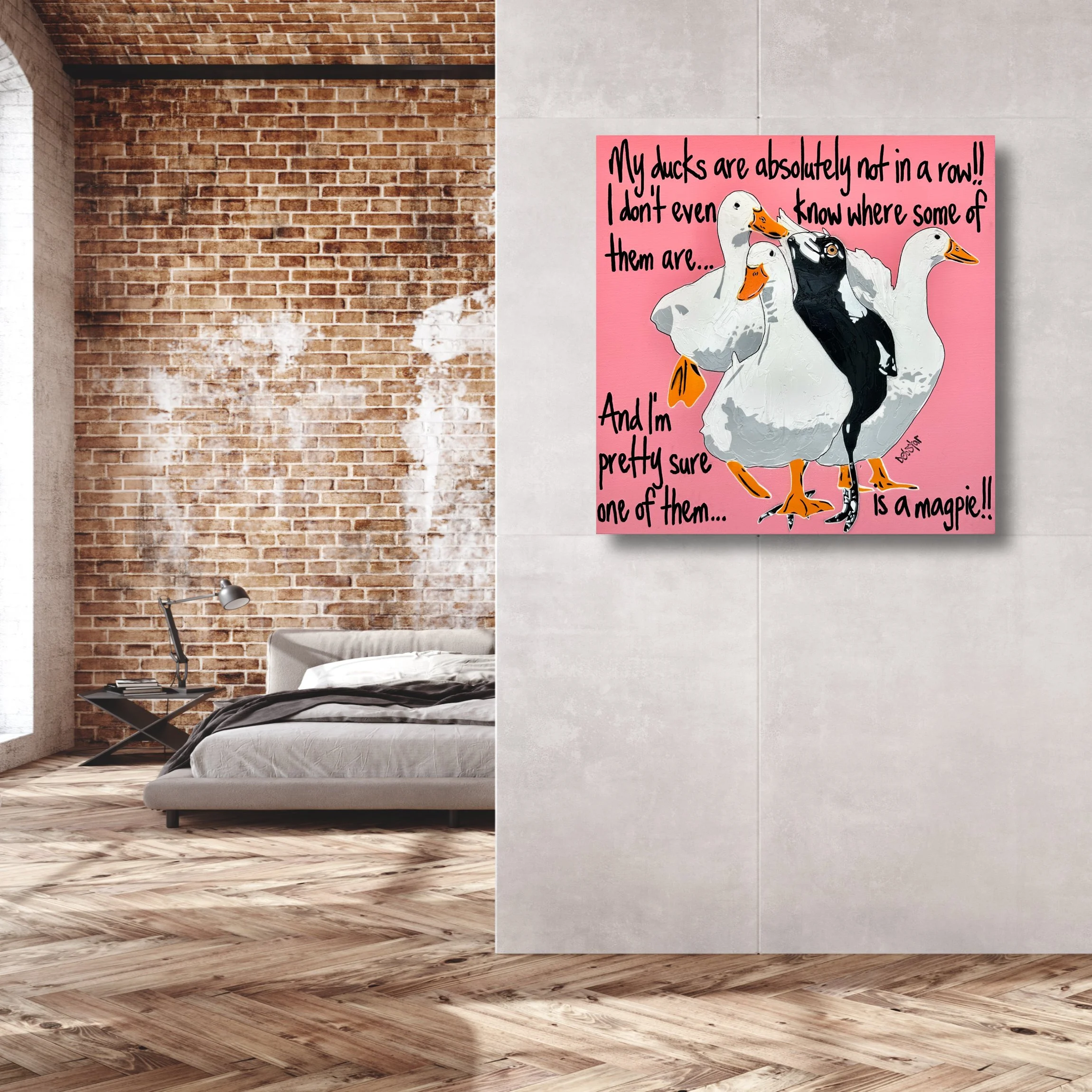 ducks-in-a-row-pink-magpie-pop-art-debstar-deborah-lang-6.jpg