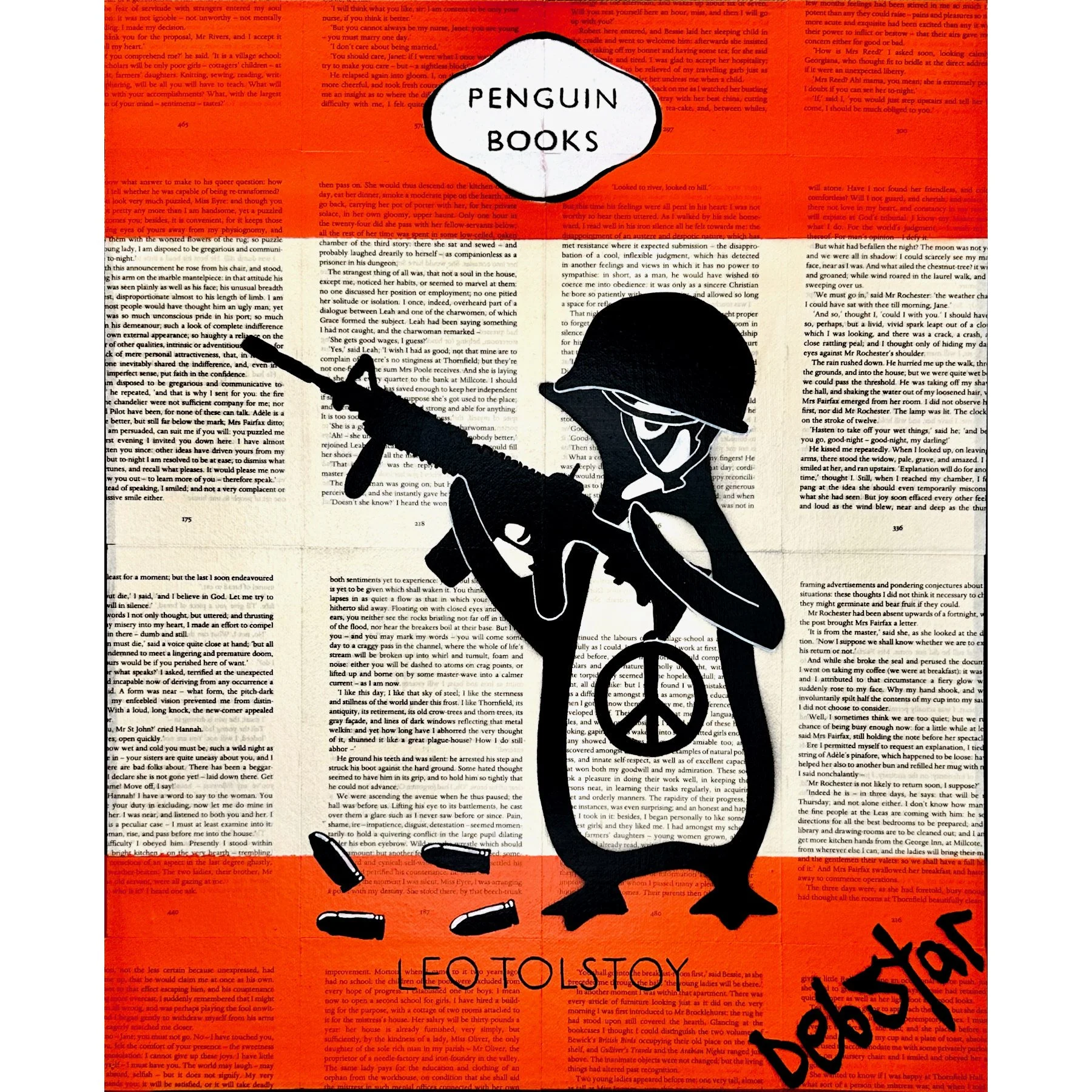Penguin Books- War and Peace 2 40.5cm x 51cm