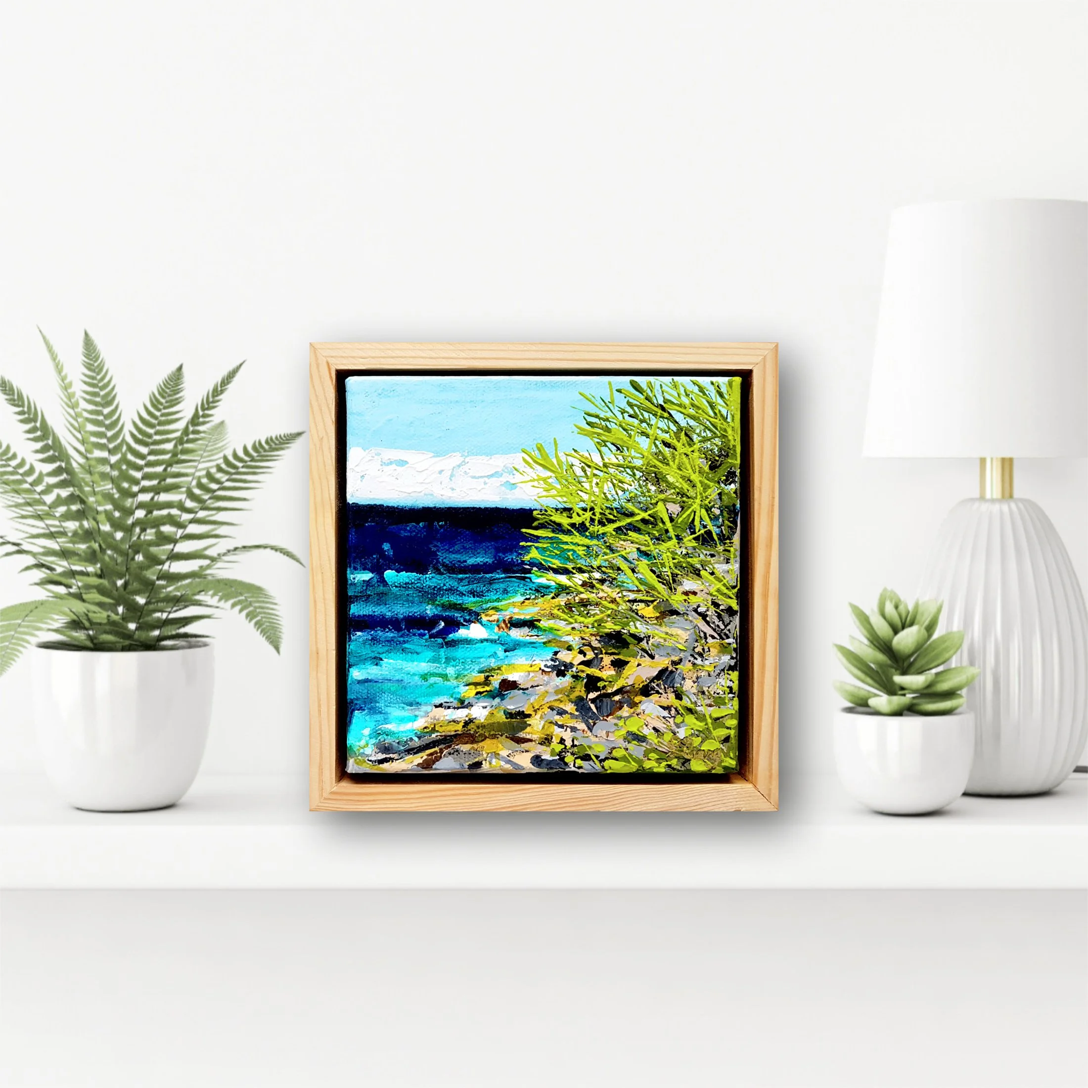 Noosa National Park #3 Poppet 18cm x 18cm $250