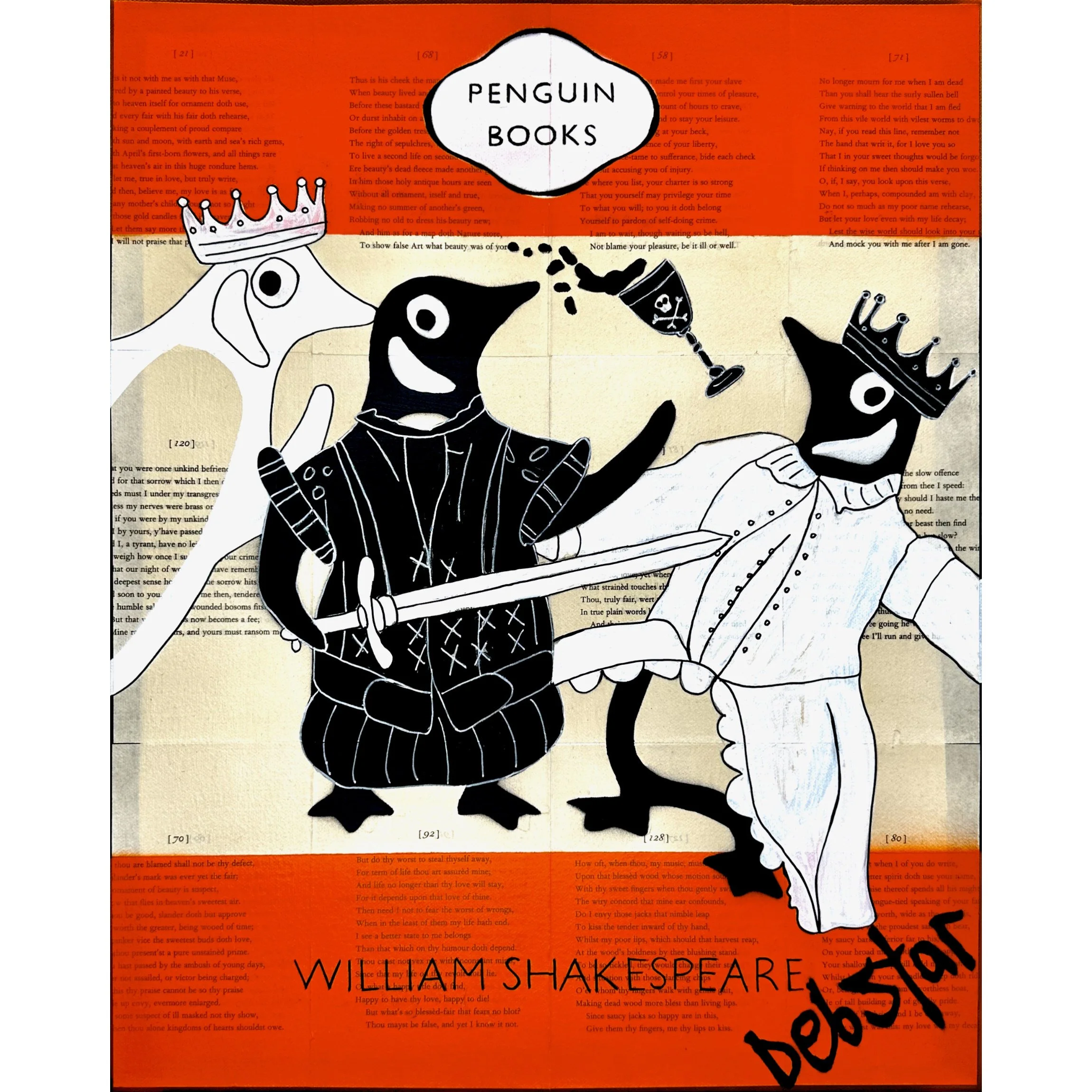 Penguin Books - Hamlet 40.5cm x 51cm