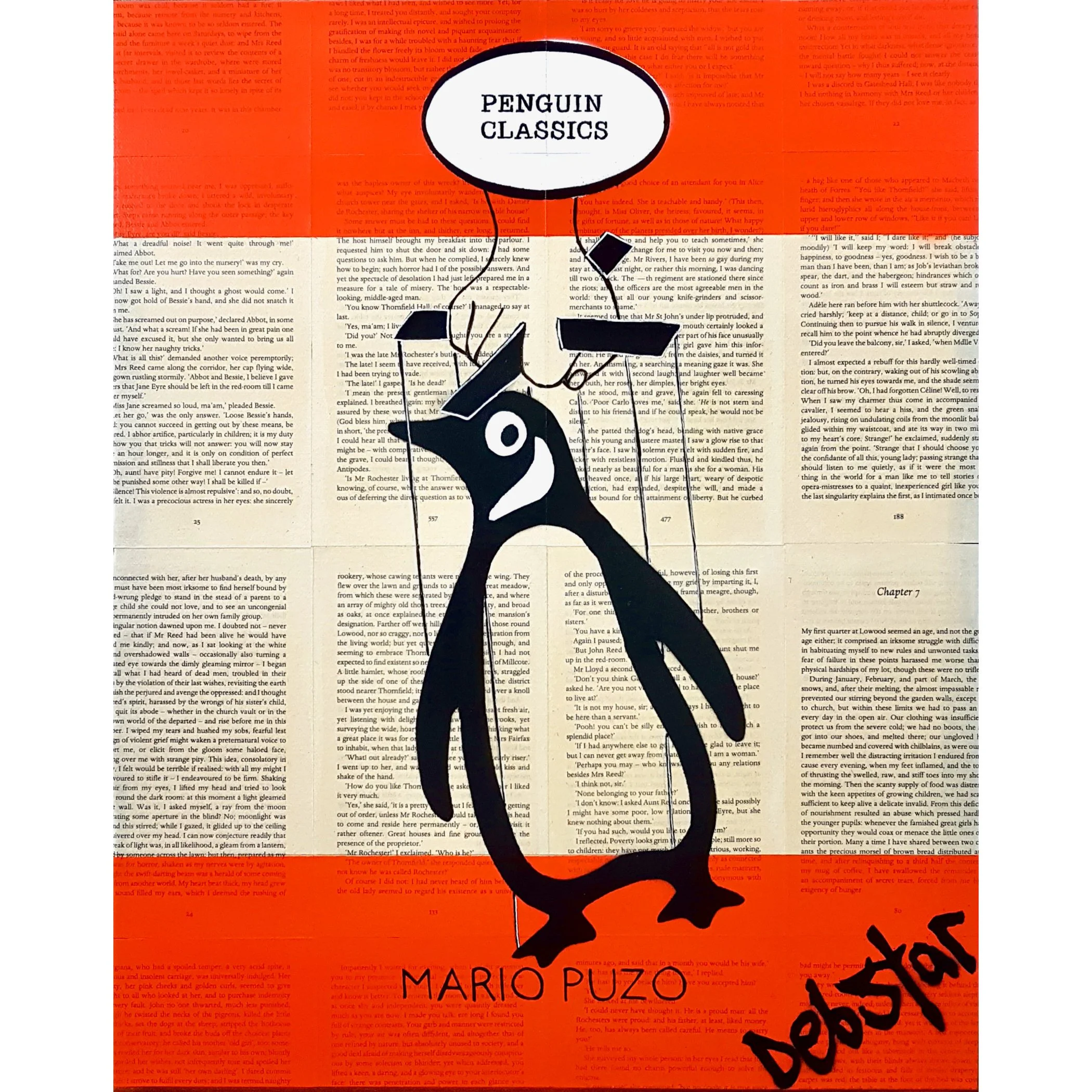 Penguin Books - The Godfather 40.5cm x 51cm
