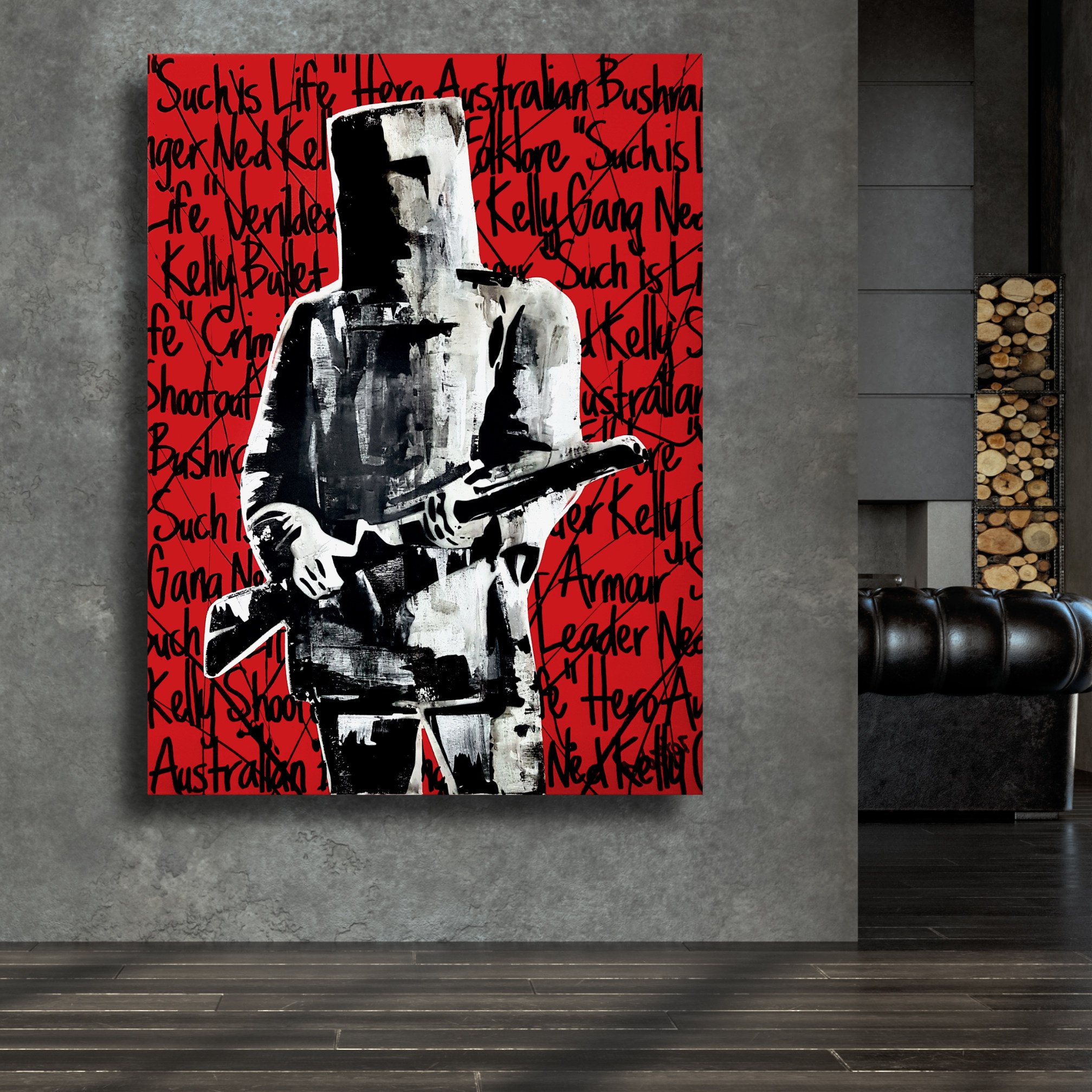 Red Ned Kelly 91cm x 122cm