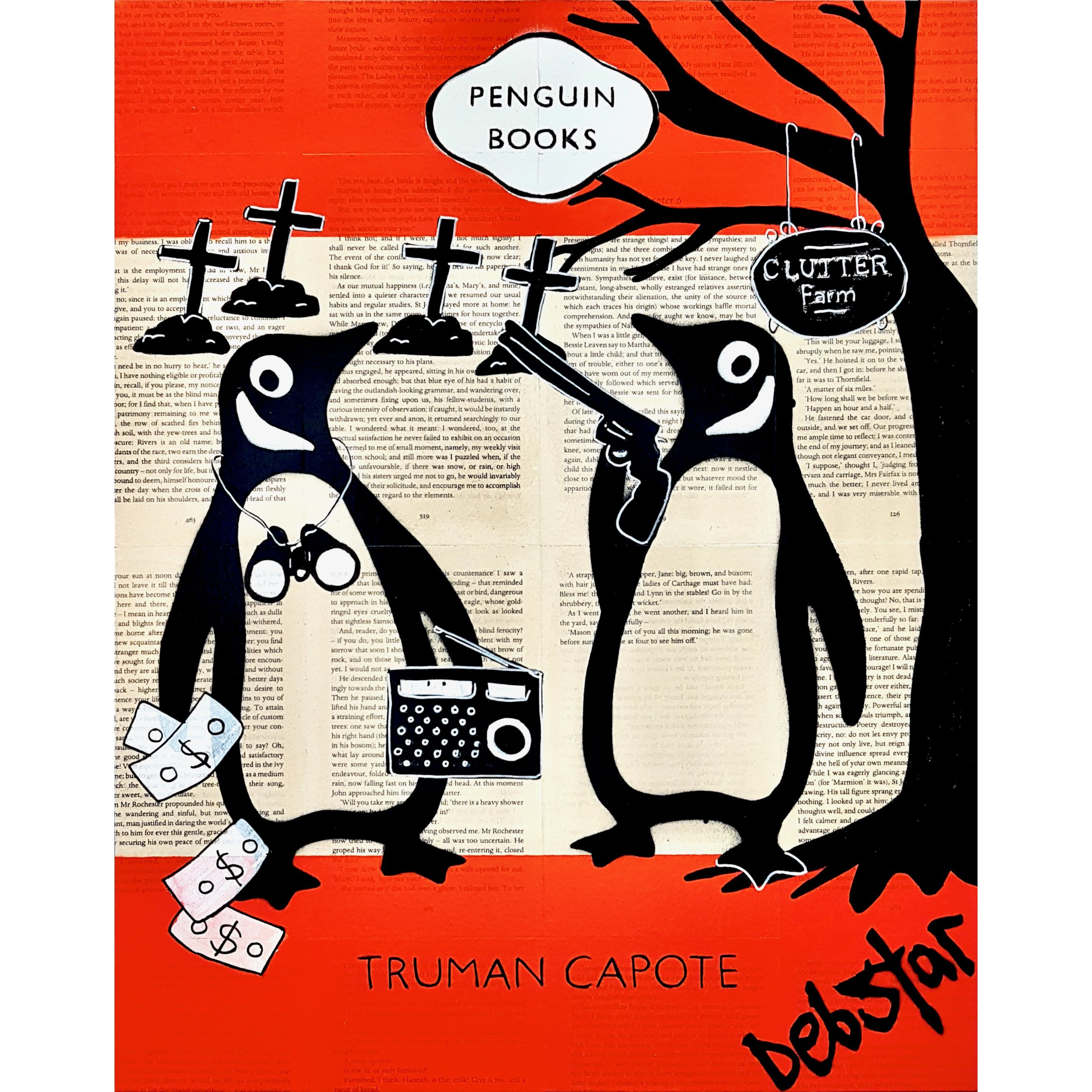 Penguin Books - In Cold Blood 40.5cm x 51cm