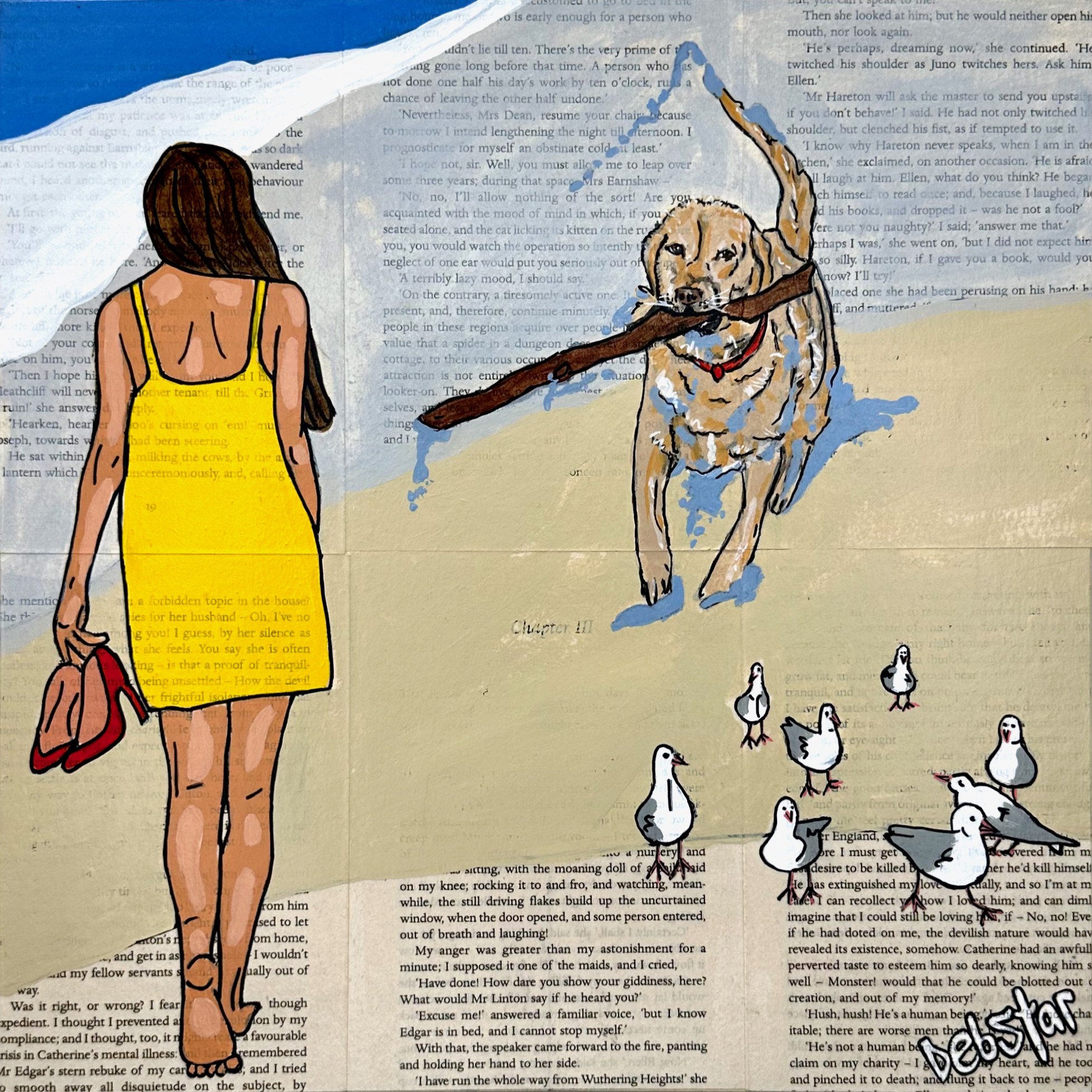 Dog Days - Fetch30cm x 30cm