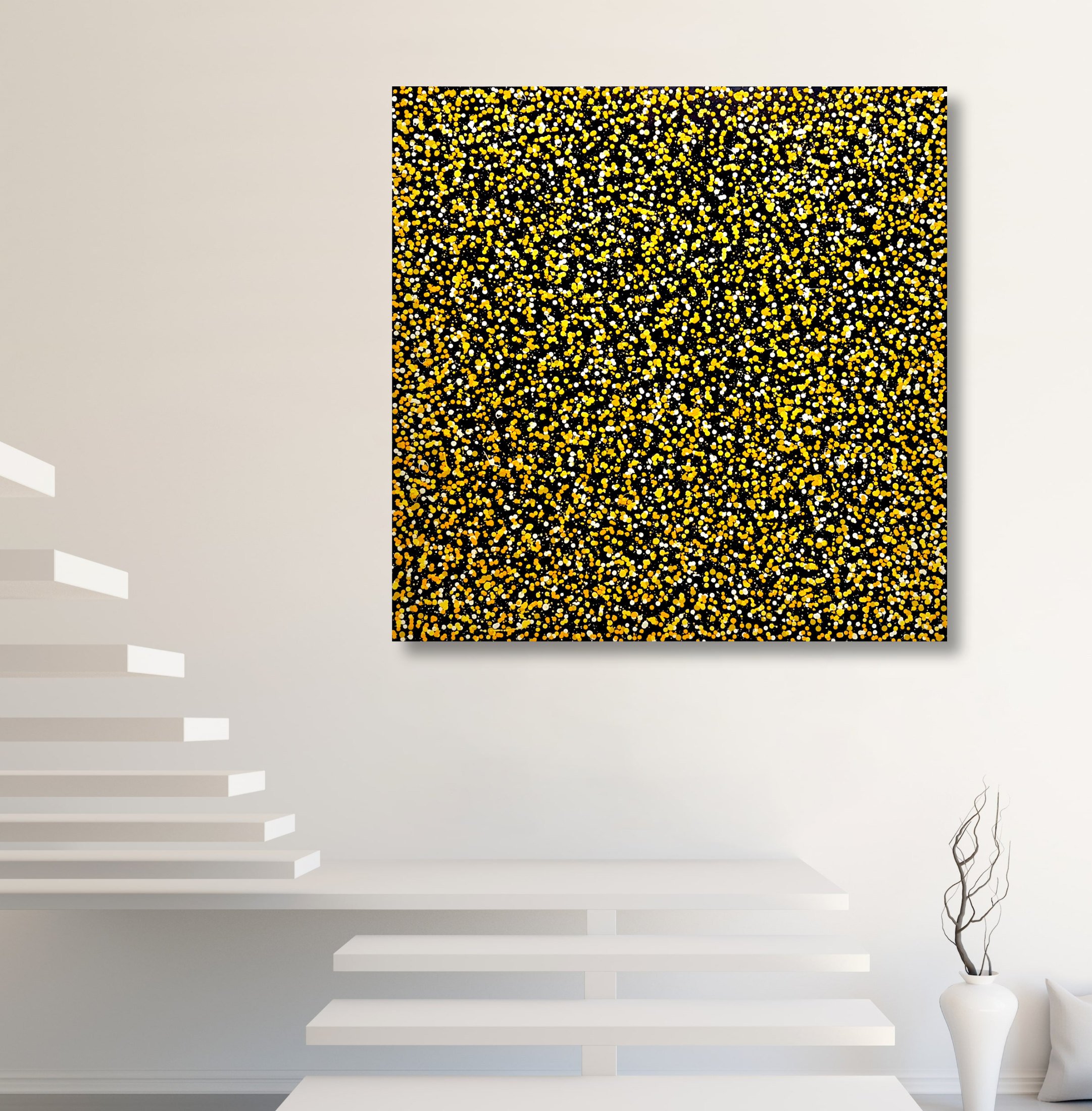 pollen-yellow-dots- abstract-deborah-lang-art-urban-canvas-5.jpg