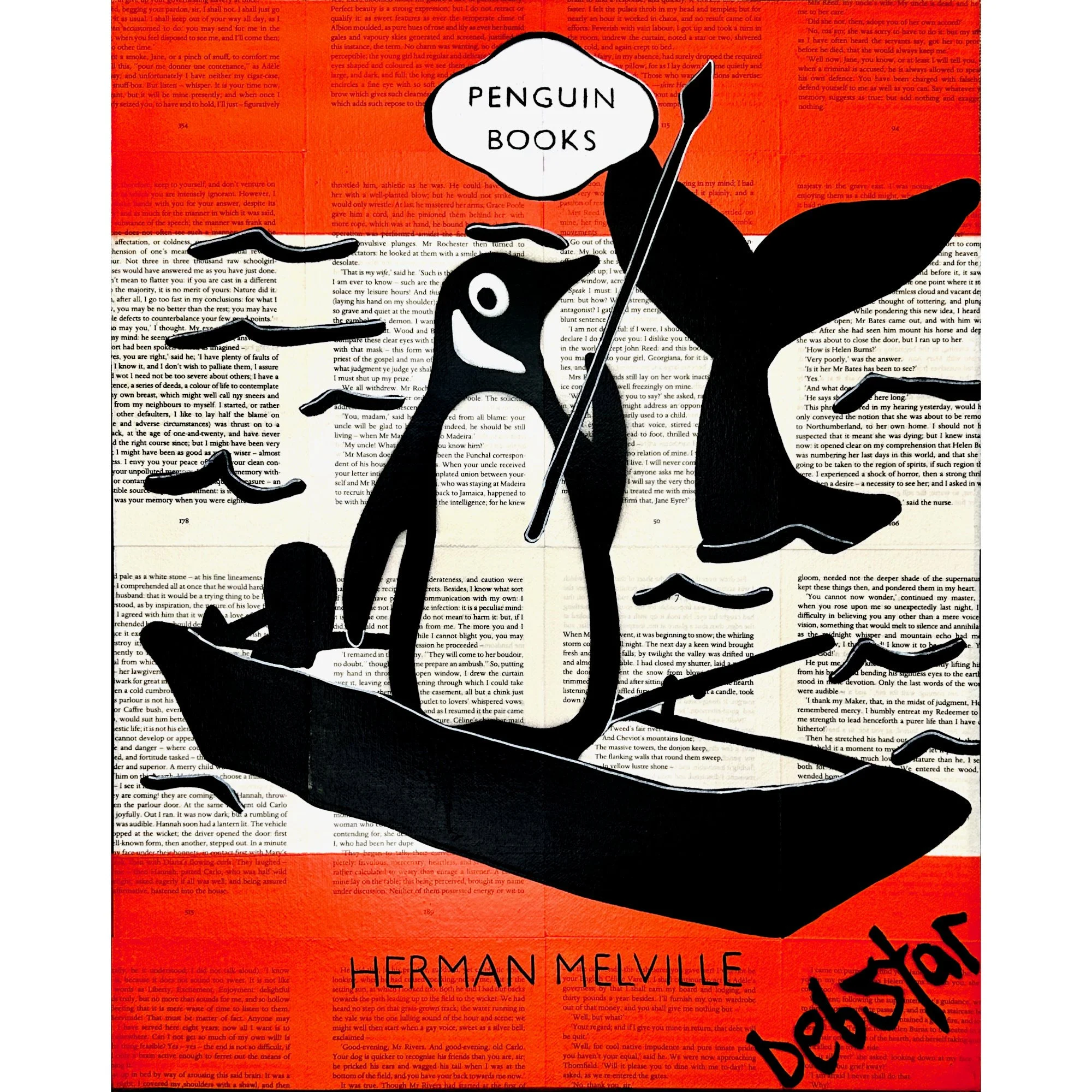 Penguin Books - Moby Dick 3 40.5cm x 51cm