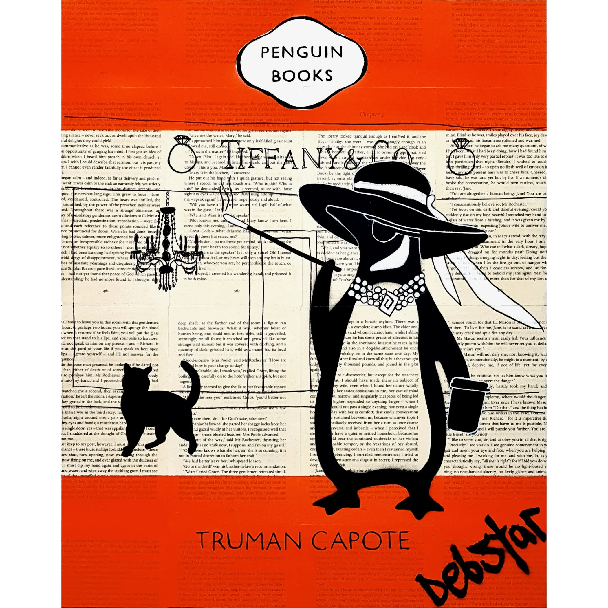 Penguin Books - Breakfast at Tiffanys 40.5cm x 51cm