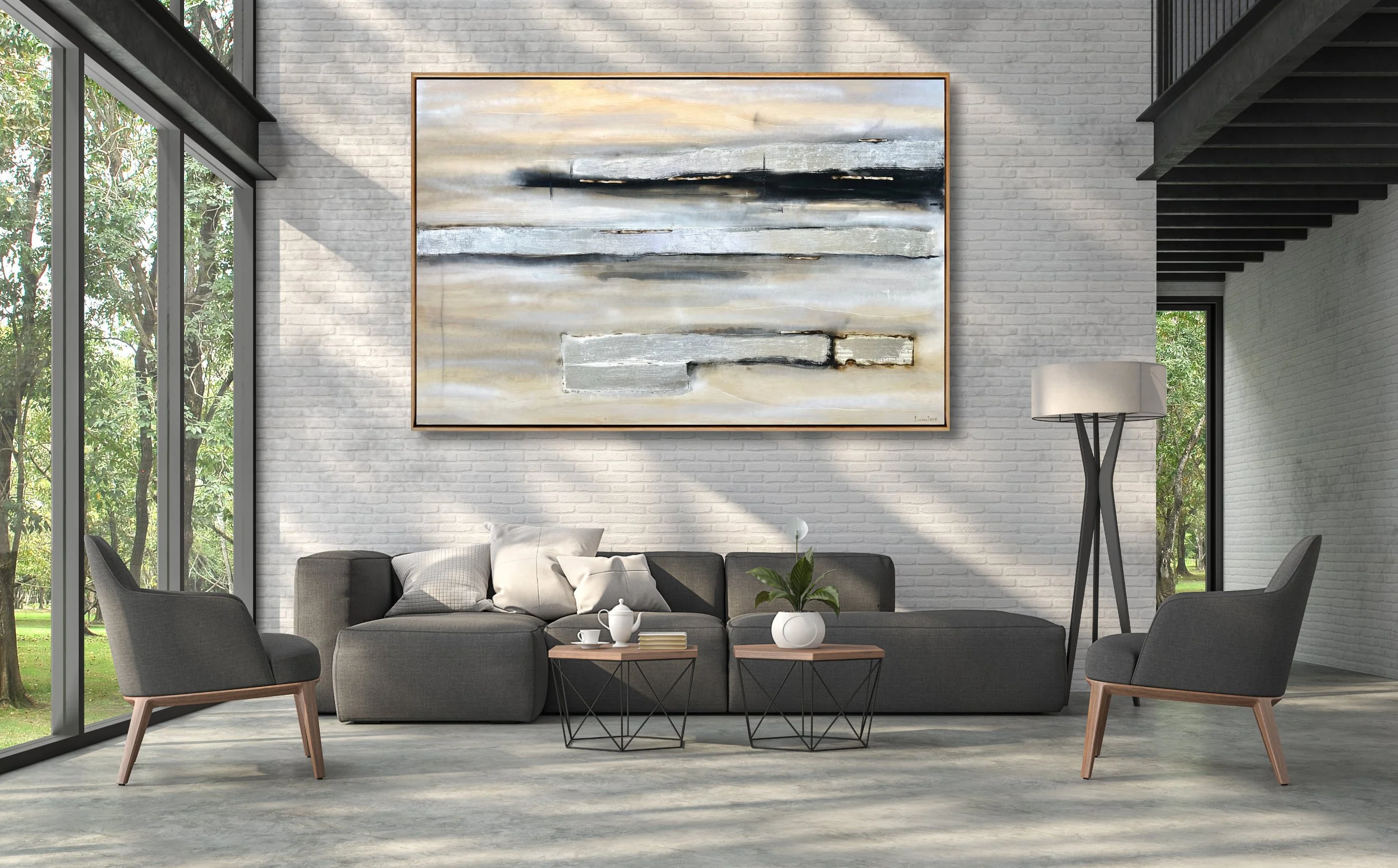 where-the-light-breaks-2-white-silver-abstract-deborah-lang-art-2.jpg