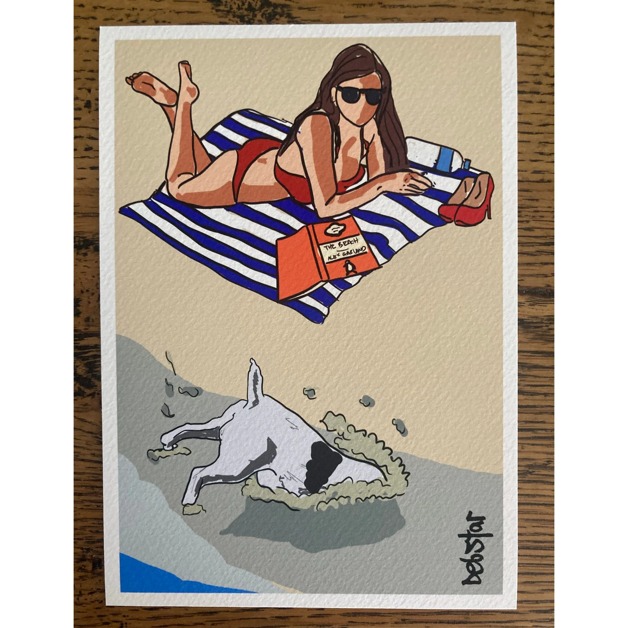 Snapshots of Summer - Beach A5 Limited Edition Print