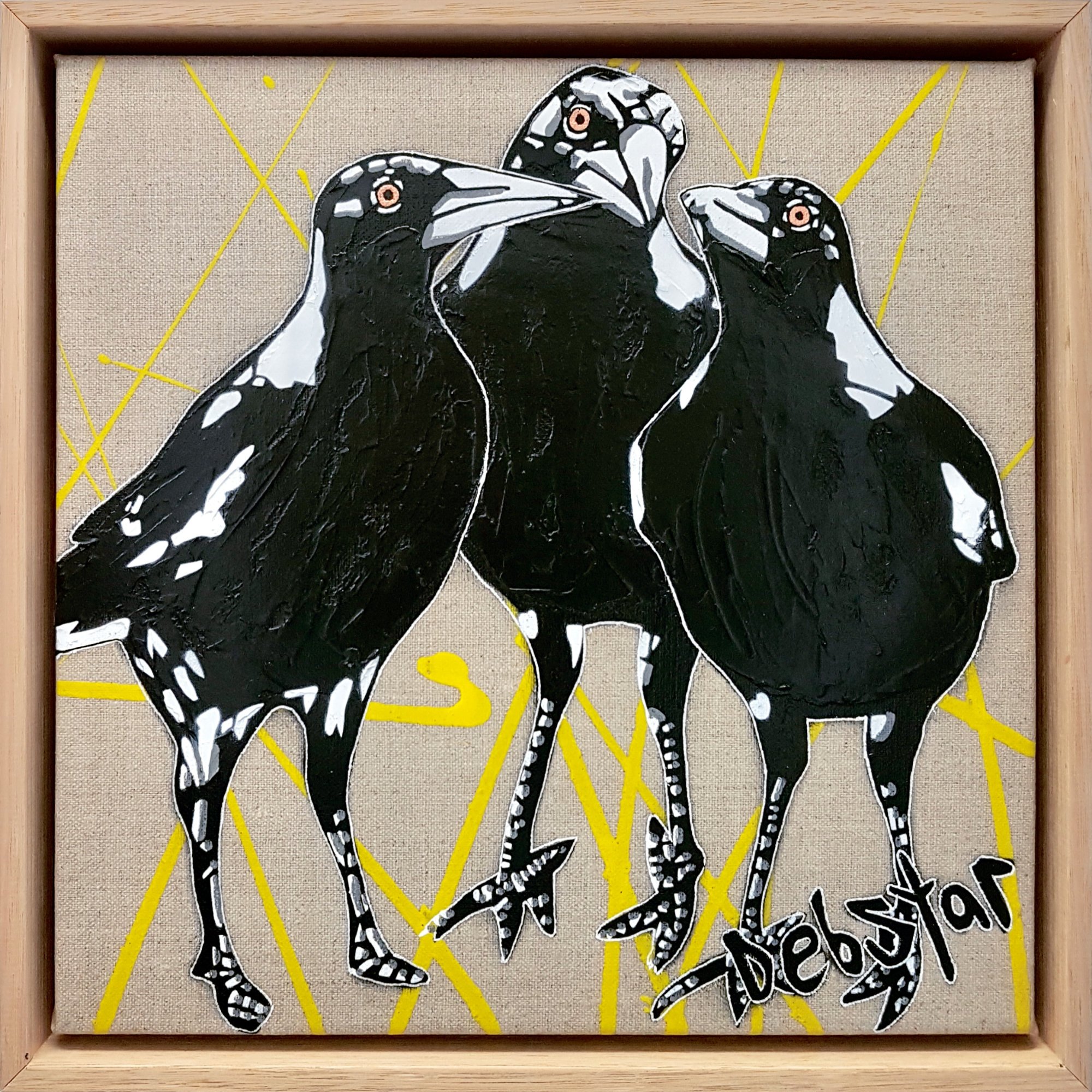 cheeky-magpie-huddle-pop-art-deborah-lang-art-urban-canvas-1.jpg
