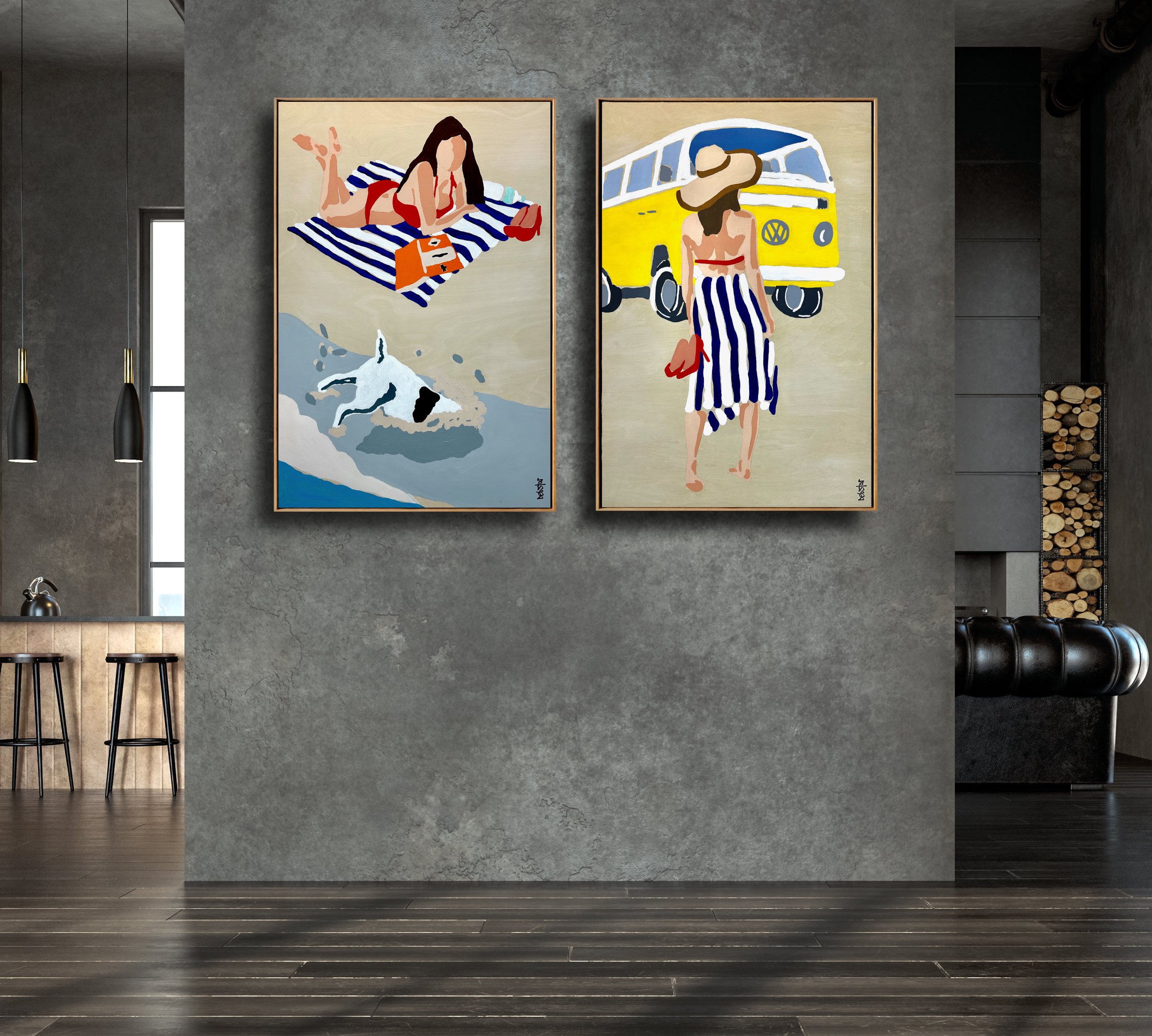 summer-snapshots-kombi-Deborah-Lang- Debstar-lady-in-red-5.jpg