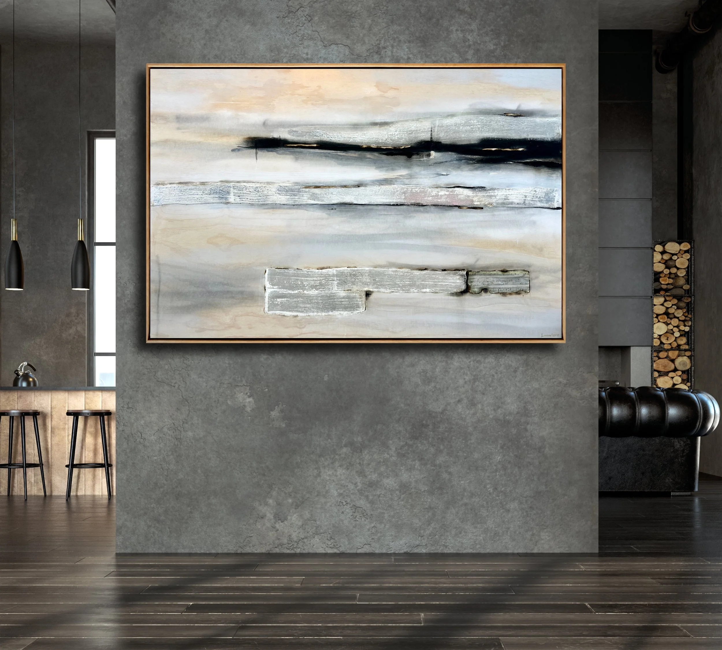 Where the Light Breaks by Lumiere 183cm x 123cm $5900