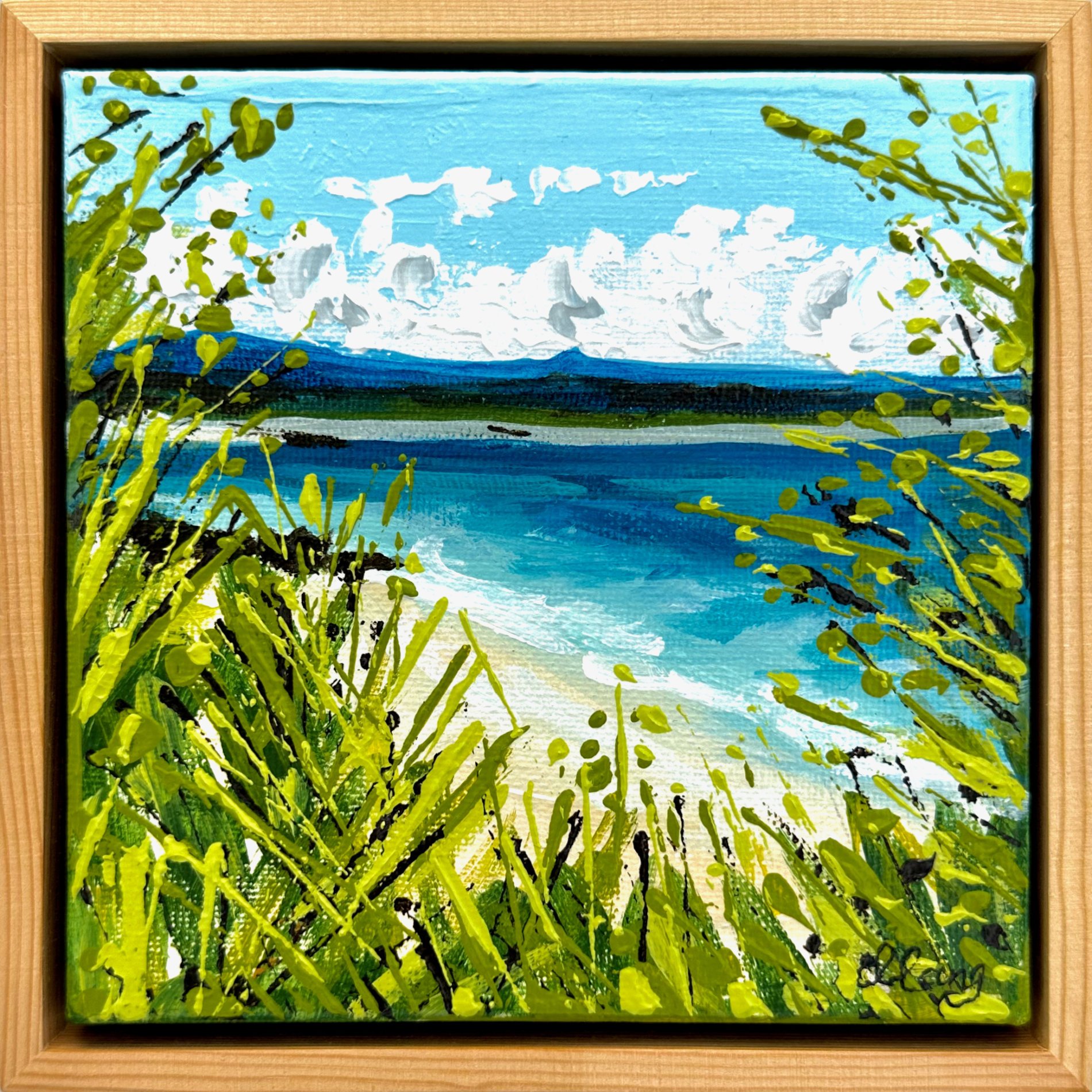 Little Cove, Noosa #4 Framed 18cm x 18cm