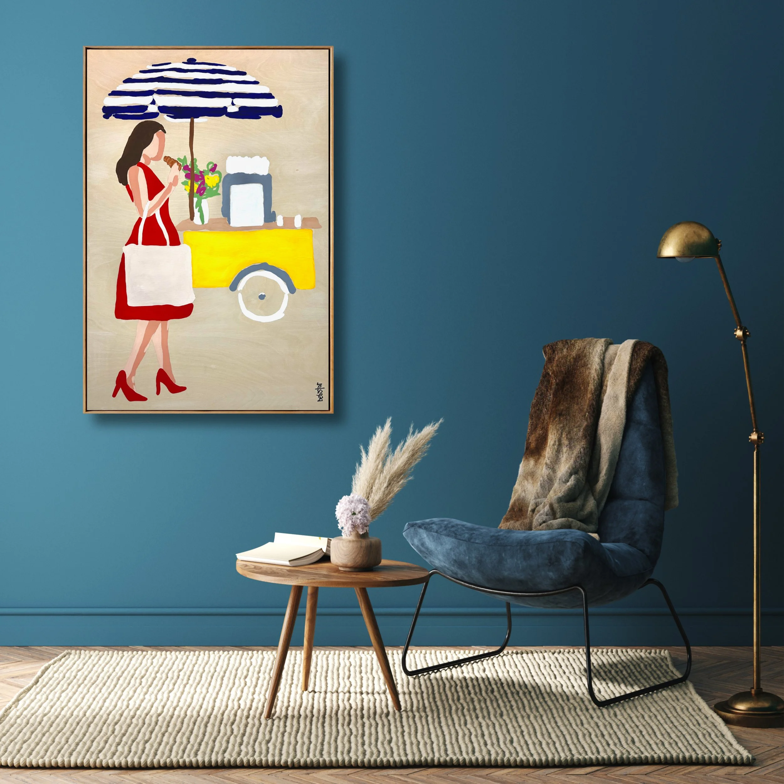 summer-snapshots-market-Deborah-Lang- Debstar-lady-in-red-10.jpg